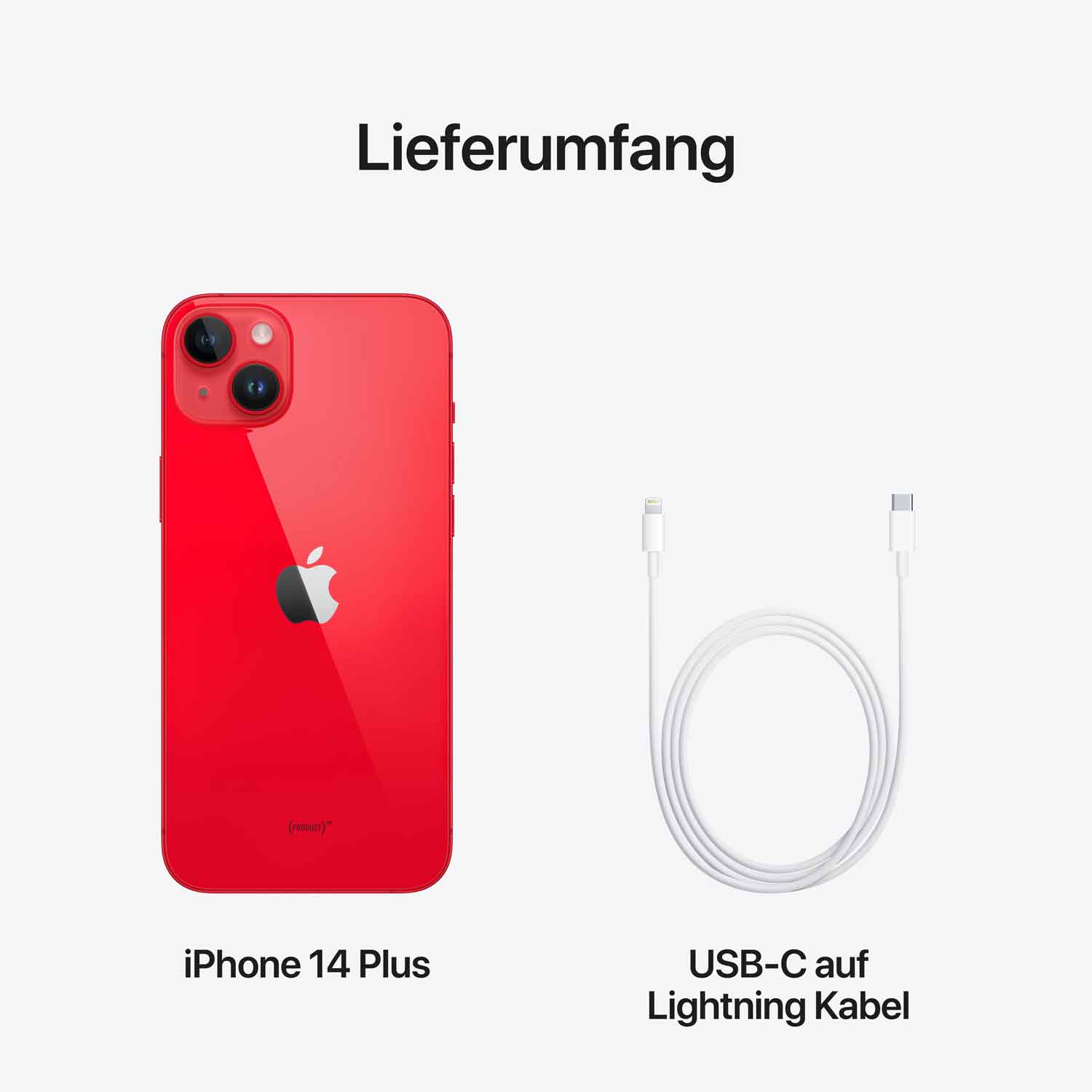 Apple iPhone 14 Plus 128GB - (PRODUCT)Red 