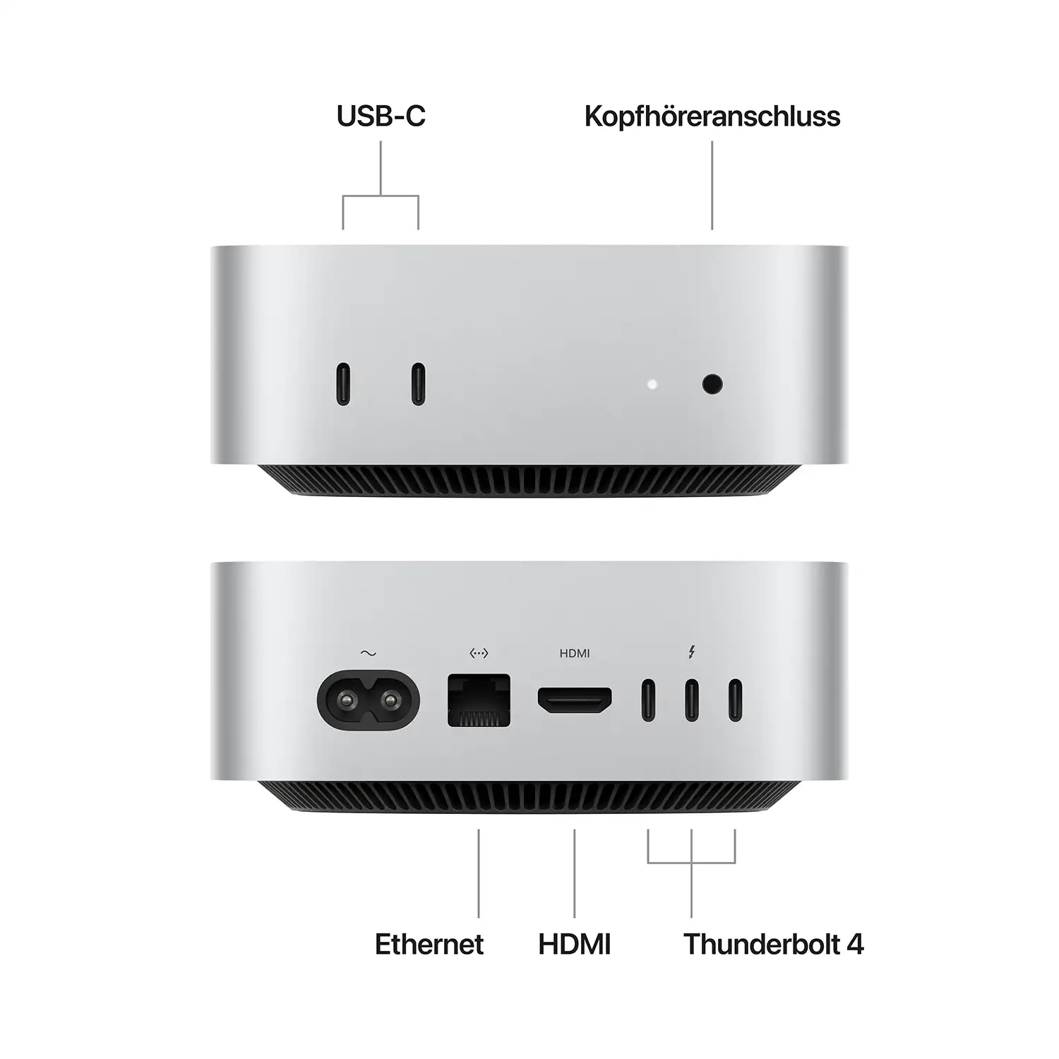 Produktbild: Mac mini with m4 silber bild position 2