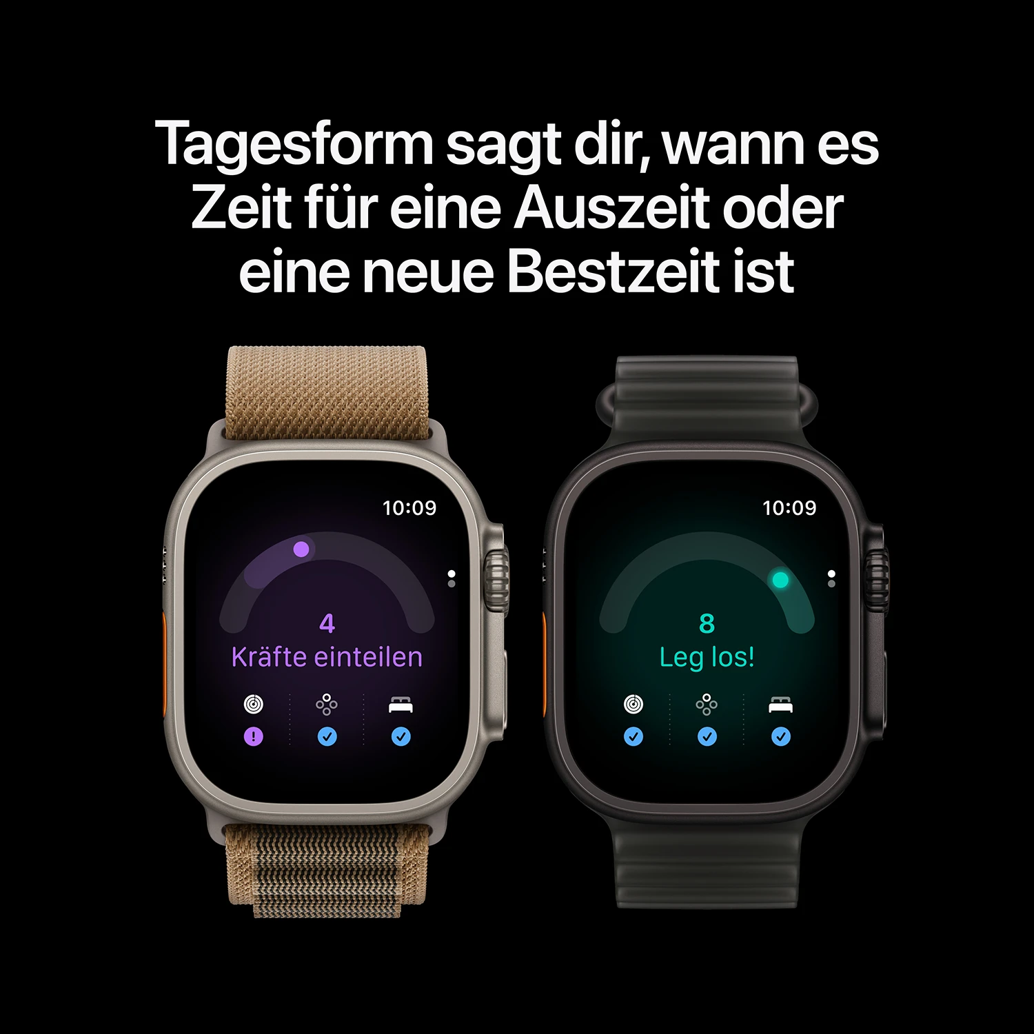 Apple Watch Ultra 4 Titanium Cellular 49mm Natur (Trail Loop sand) S/M