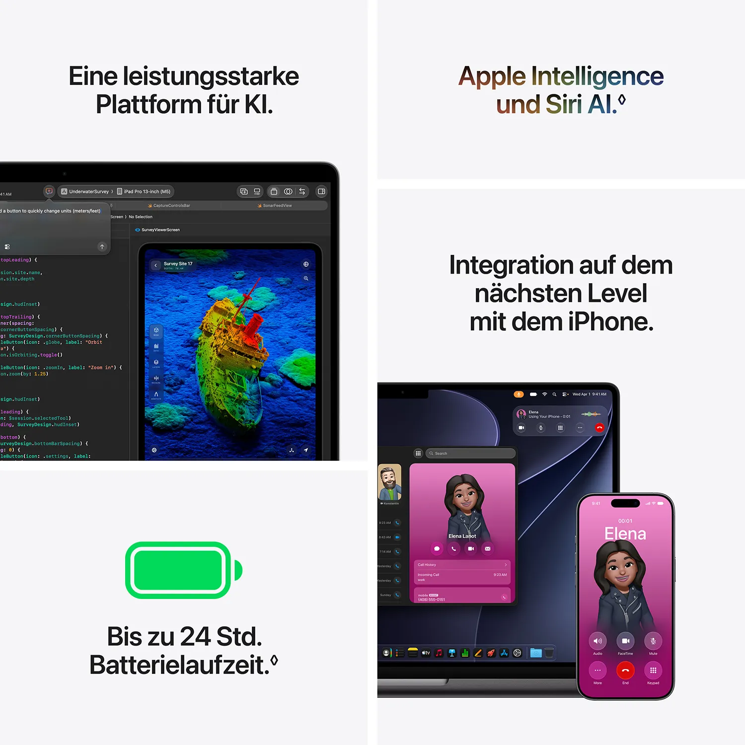 Apple MacBook Pro 14'' M6 12-Core CPU  12-Core GPU - 1TB - 32GB Space Schwarz - 2026 - Kein Netzteil