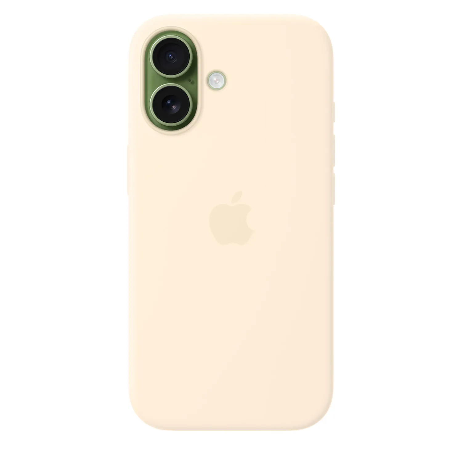 Apple Silikon Case iPhone 17 mit MagSafe (vanille)