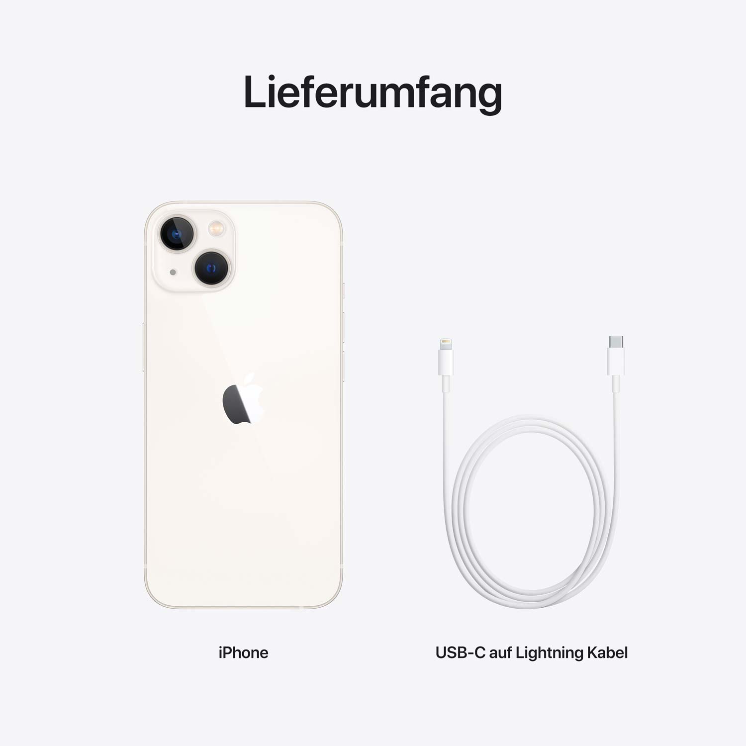 Apple iPhone 13 - Polarstern - 128GB Apple iPhone 13 - Polarstern - 128GB