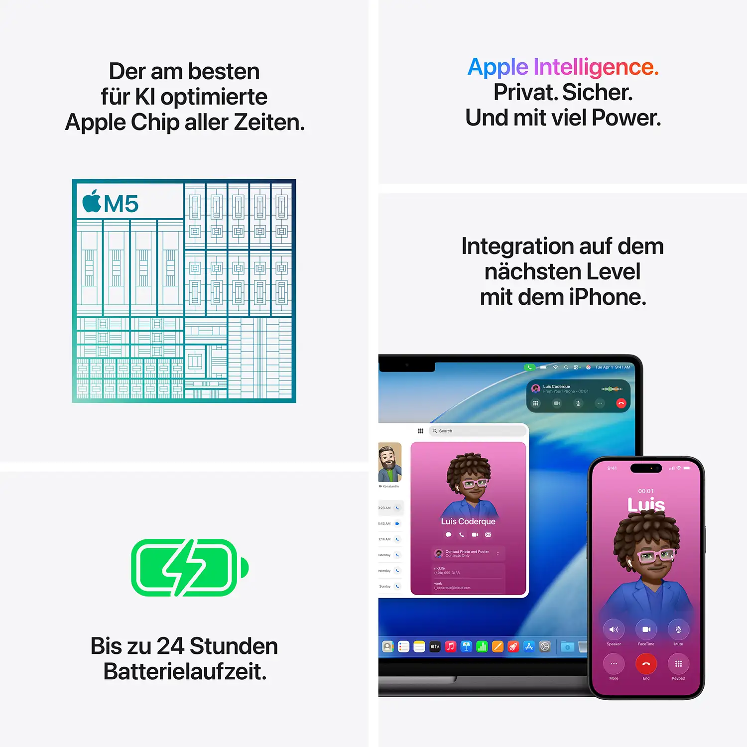 14" MacBook Pro in der Farbe silber
