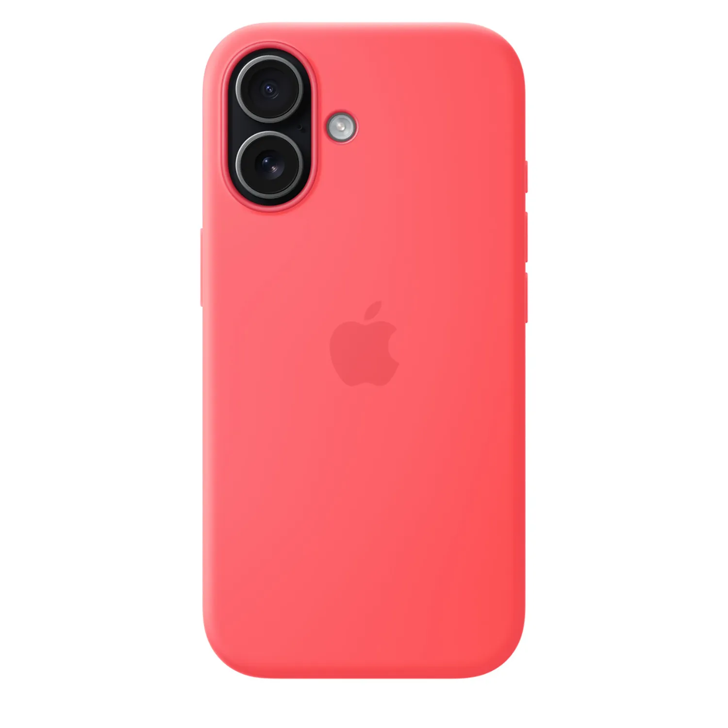 Apple Silikon Case iPhone 17 mit MagSafe (guavepink)