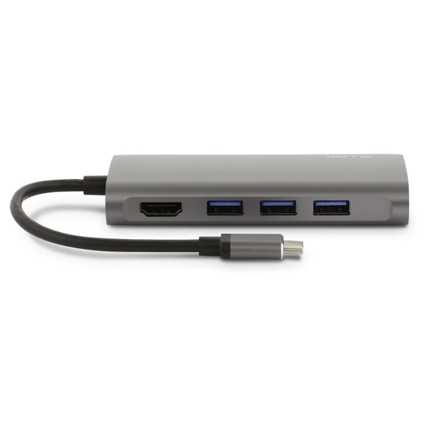 LMP USB-C Mini Dock mit Ladefunktion - Spacegrau