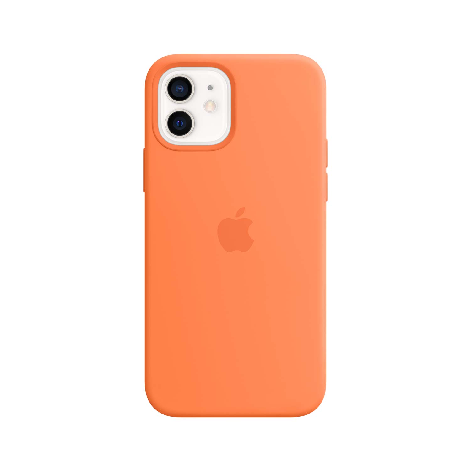 Apple iPhone 12/12 Pro Silikon Case mit MagSafe - Kumquat