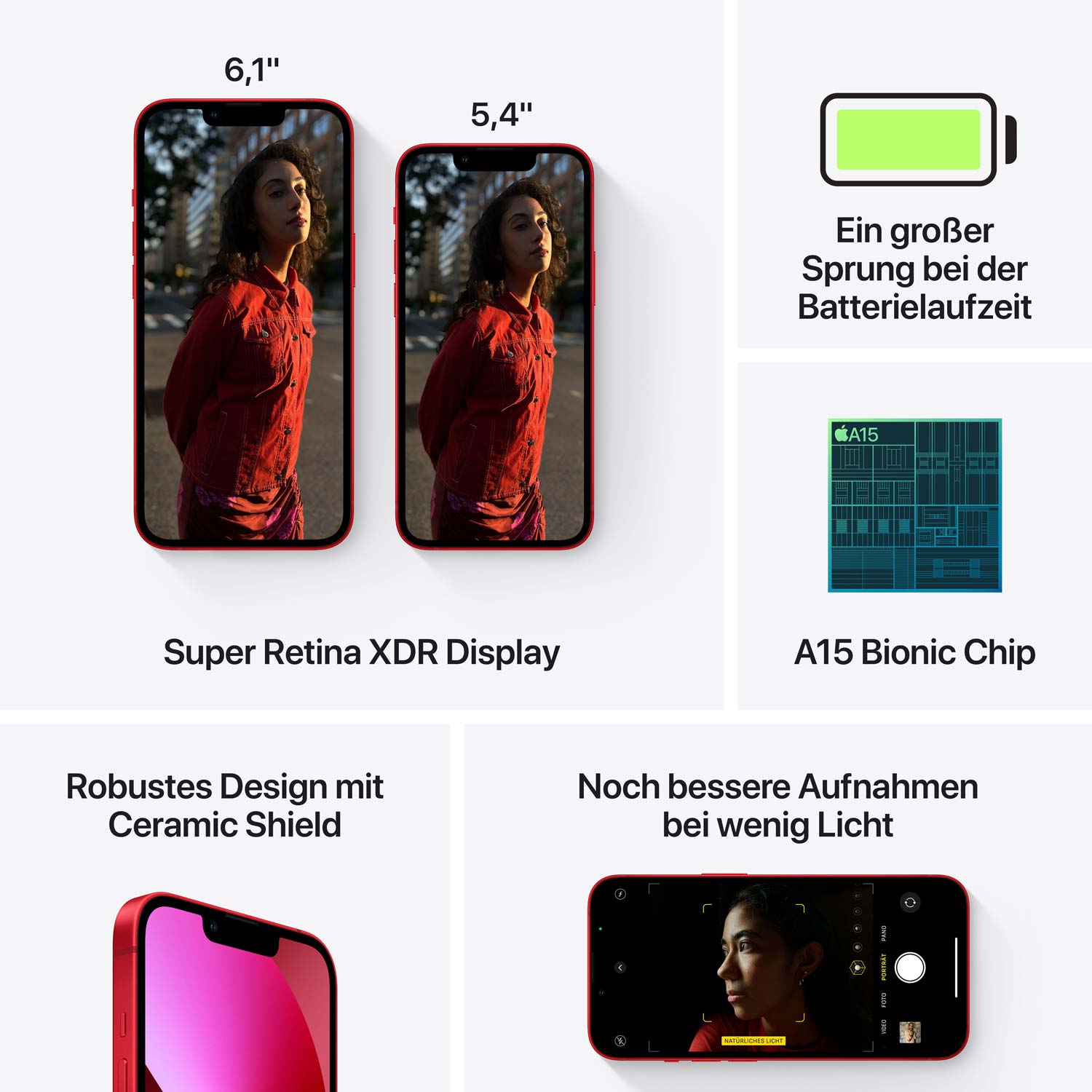 Apple iPhone 13 mini 128GB - (PRODUCT)RED 
