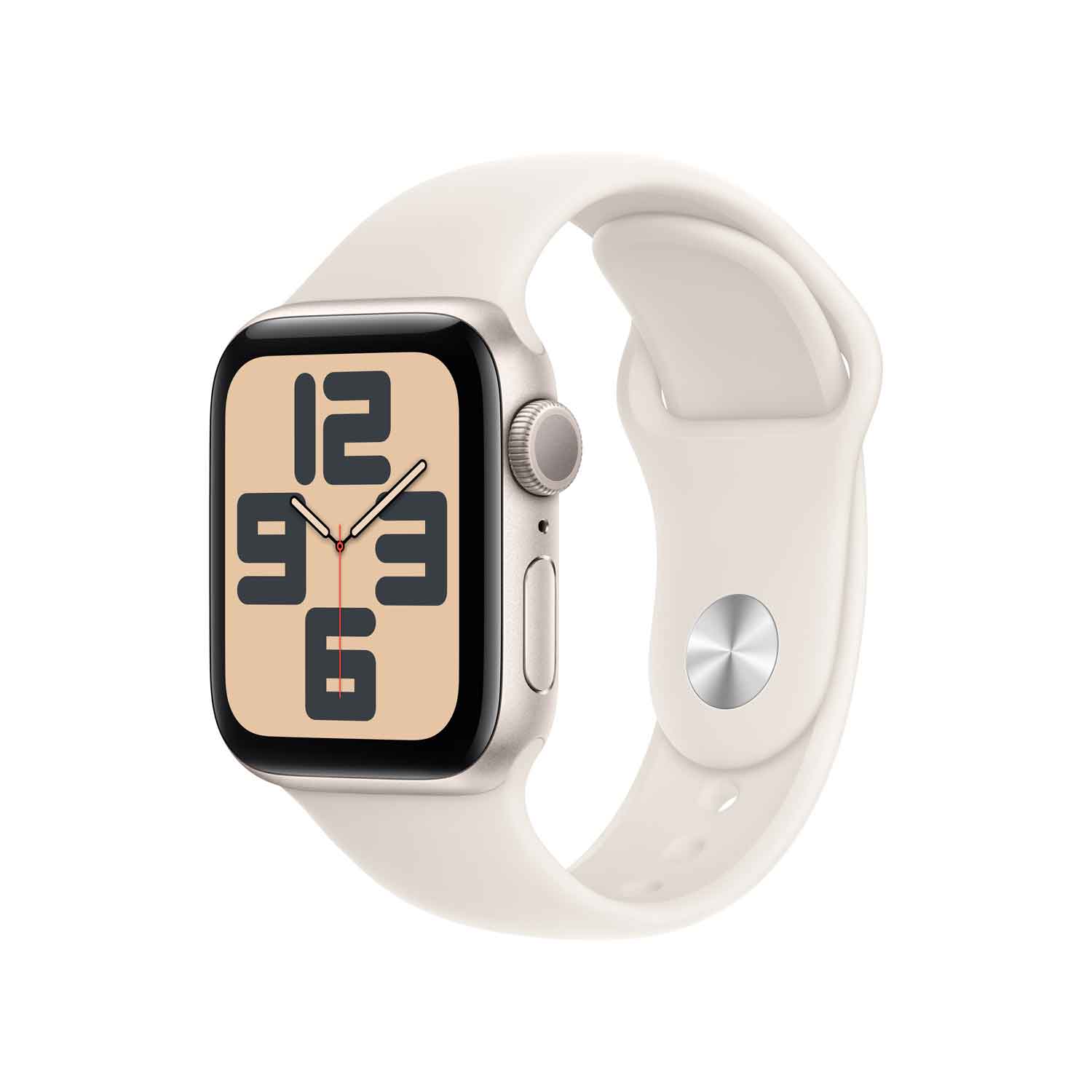Apple Watch SE Aluminium 40mm Polarstern (Sportarmband polarstern) S/M - 2024