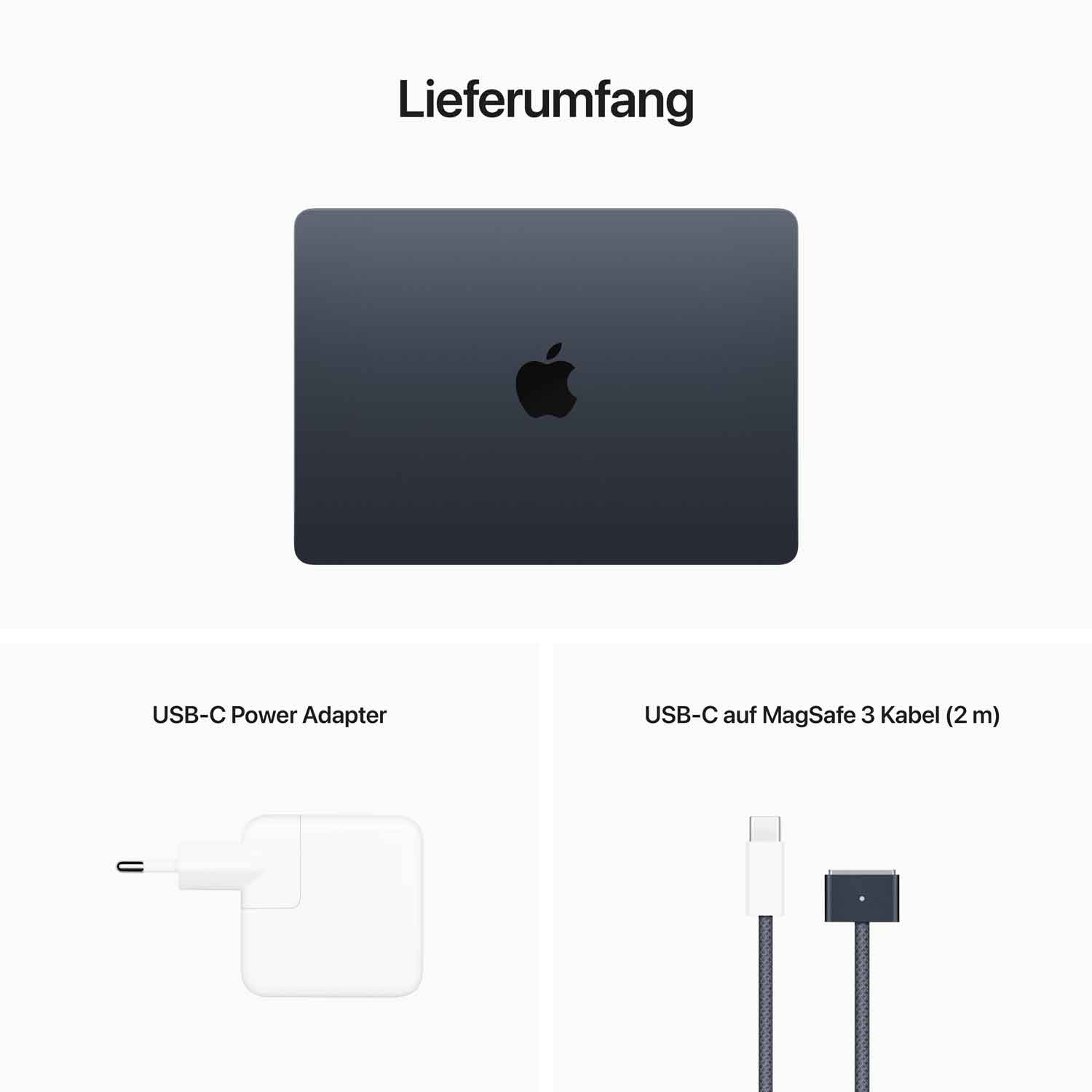 Macbook Air 13.6'' - M2 8-Core - 10-Core GPU - 8 GB - 512 GB SSD - Mitternacht // 2022 MacBook Air 13 M2 Mitternacht PDP 4