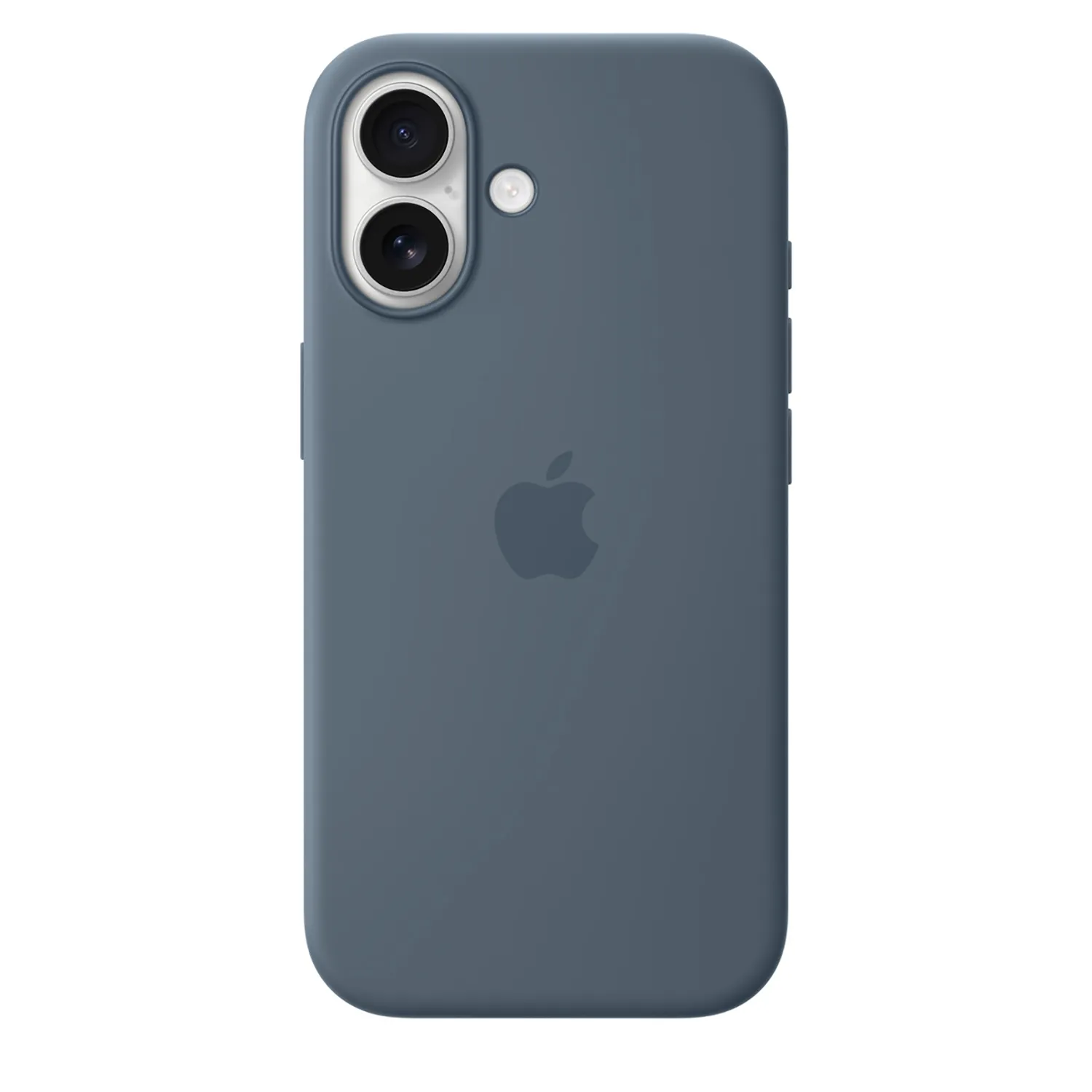 Apple Silikon Case iPhone 17 mit MagSafe (maritimblau)