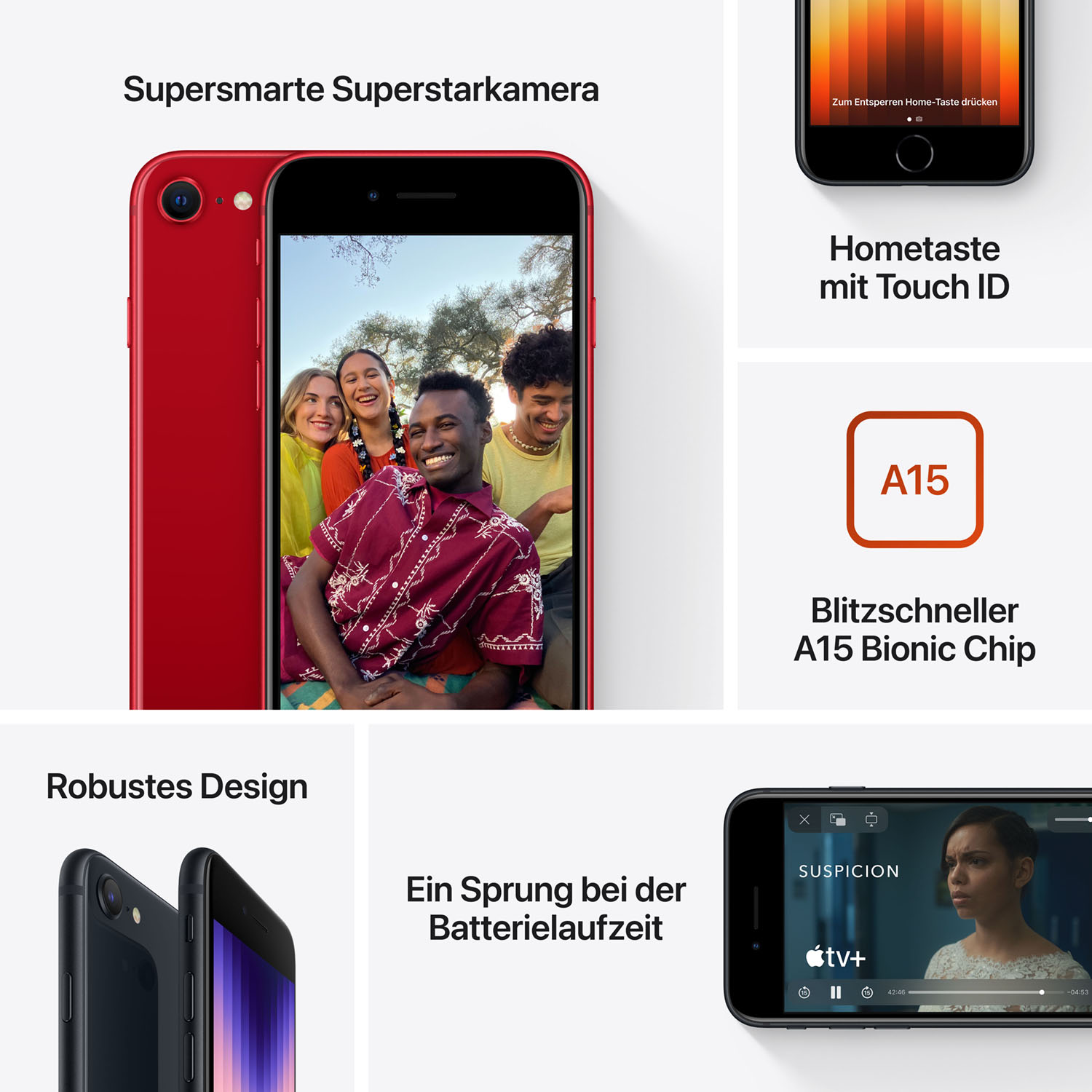 Apple iPhone SE 64GB - Polarstern Apple iPhone SE 64GB - Polarstern