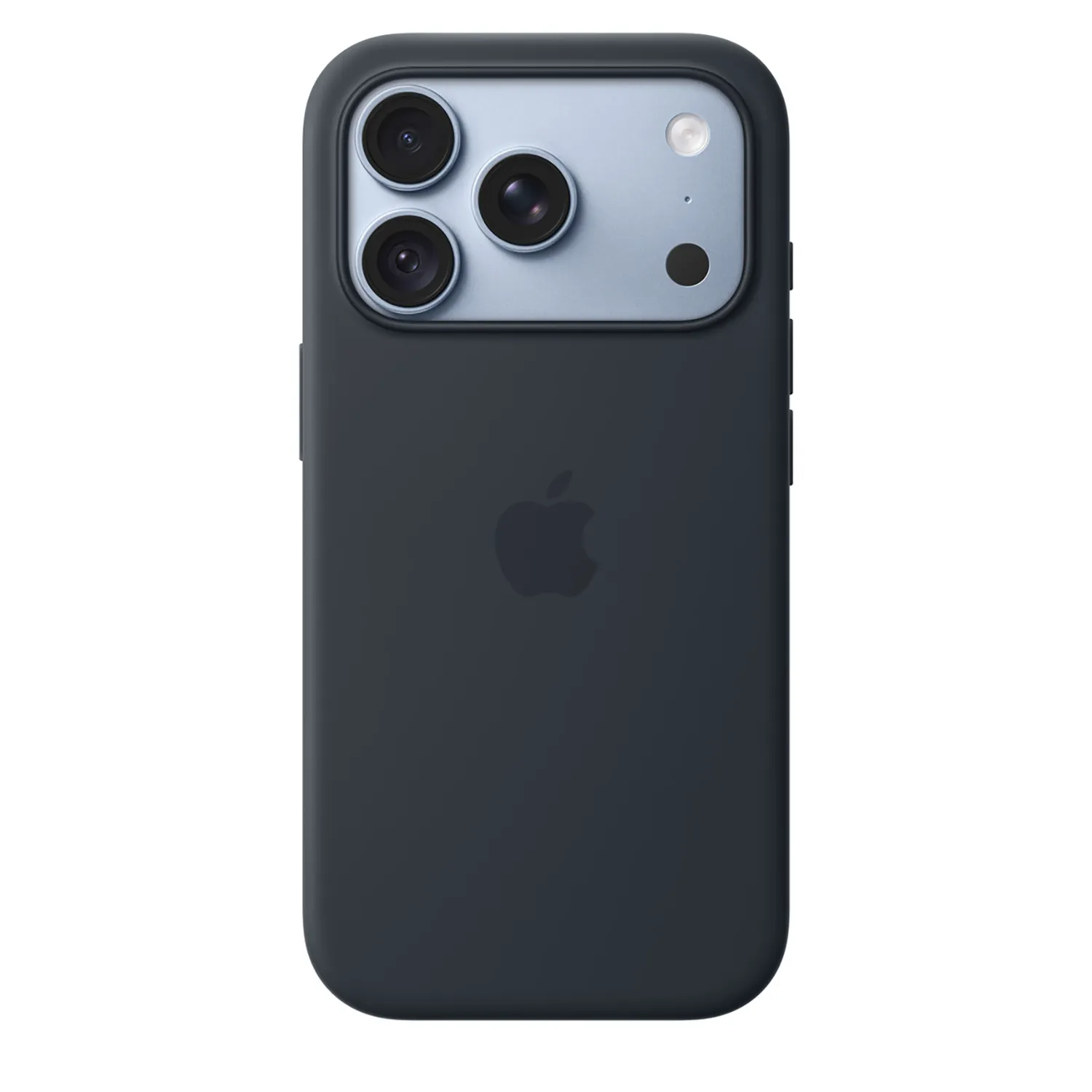 Apple Silikon Case iPhone 18 Pro mit MagSafe (navyblau)