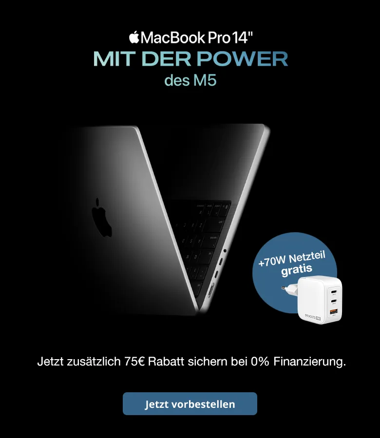 MacBook Pro M5 vorbestellen