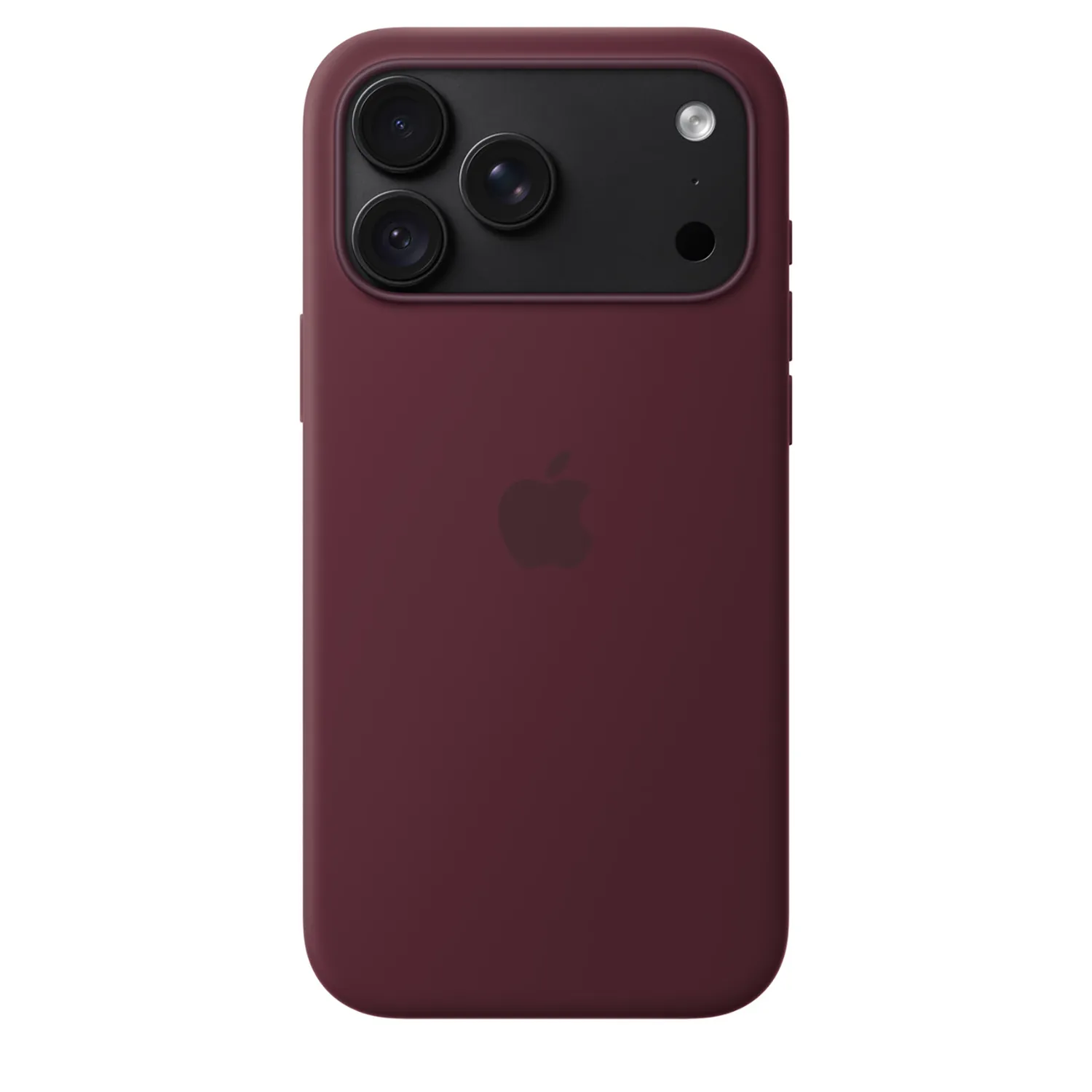 Apple Silikon Case iPhone 18 Pro Max mit MagSafe (burgunder)