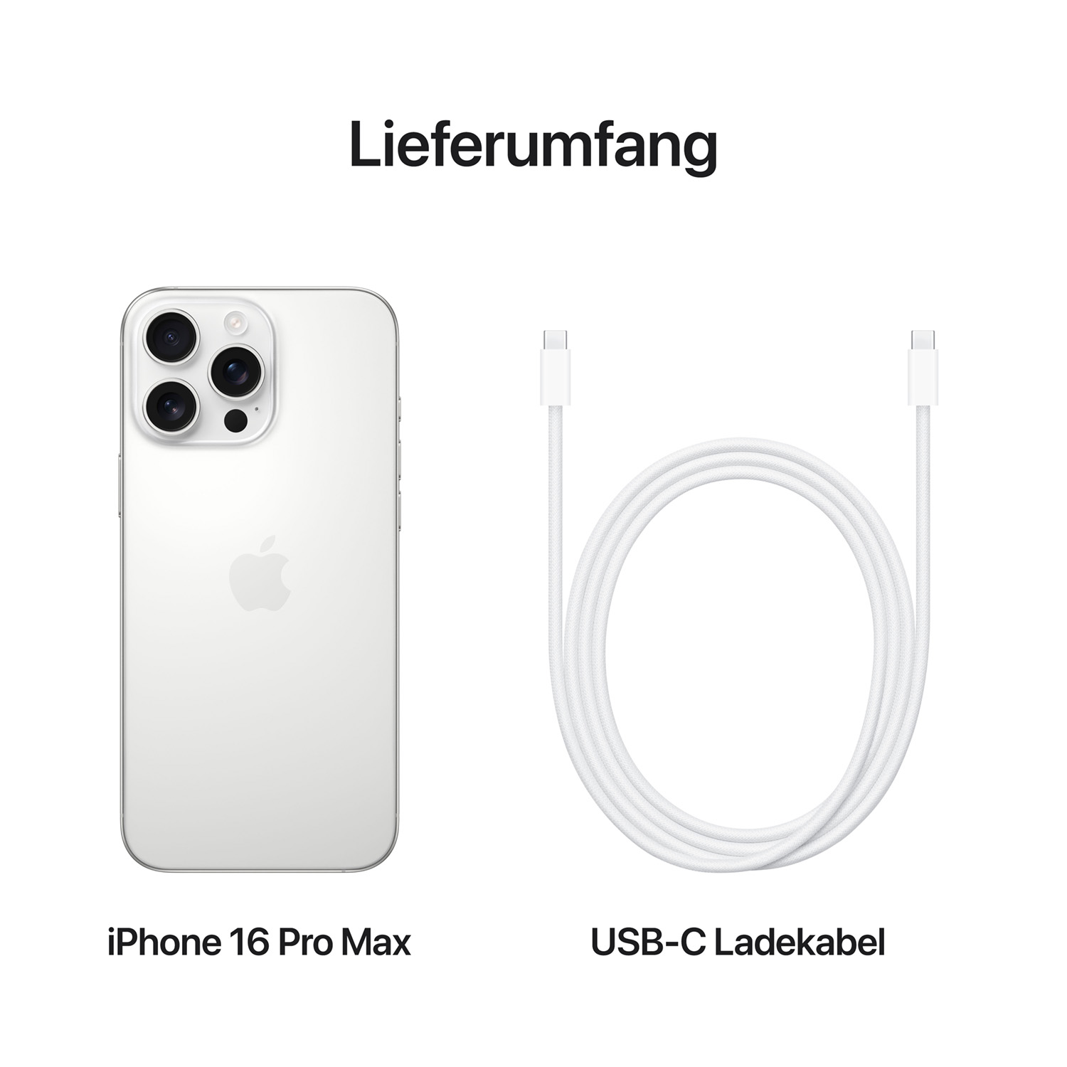 Produktbild: Iphone 16 pro max weiß titanium bild position 8 (2)