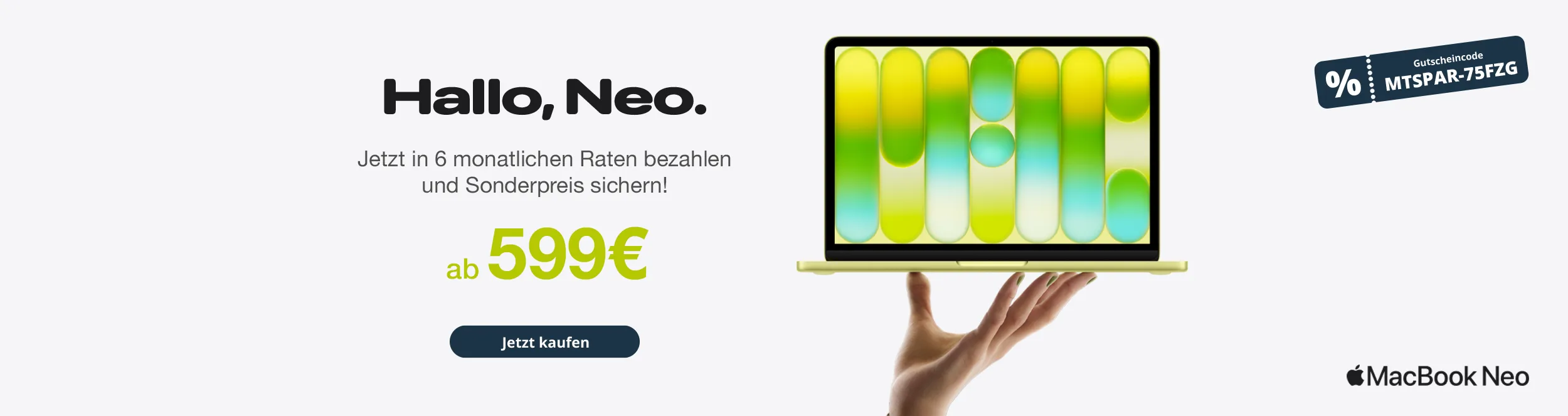 MacBook Neo ab 599€