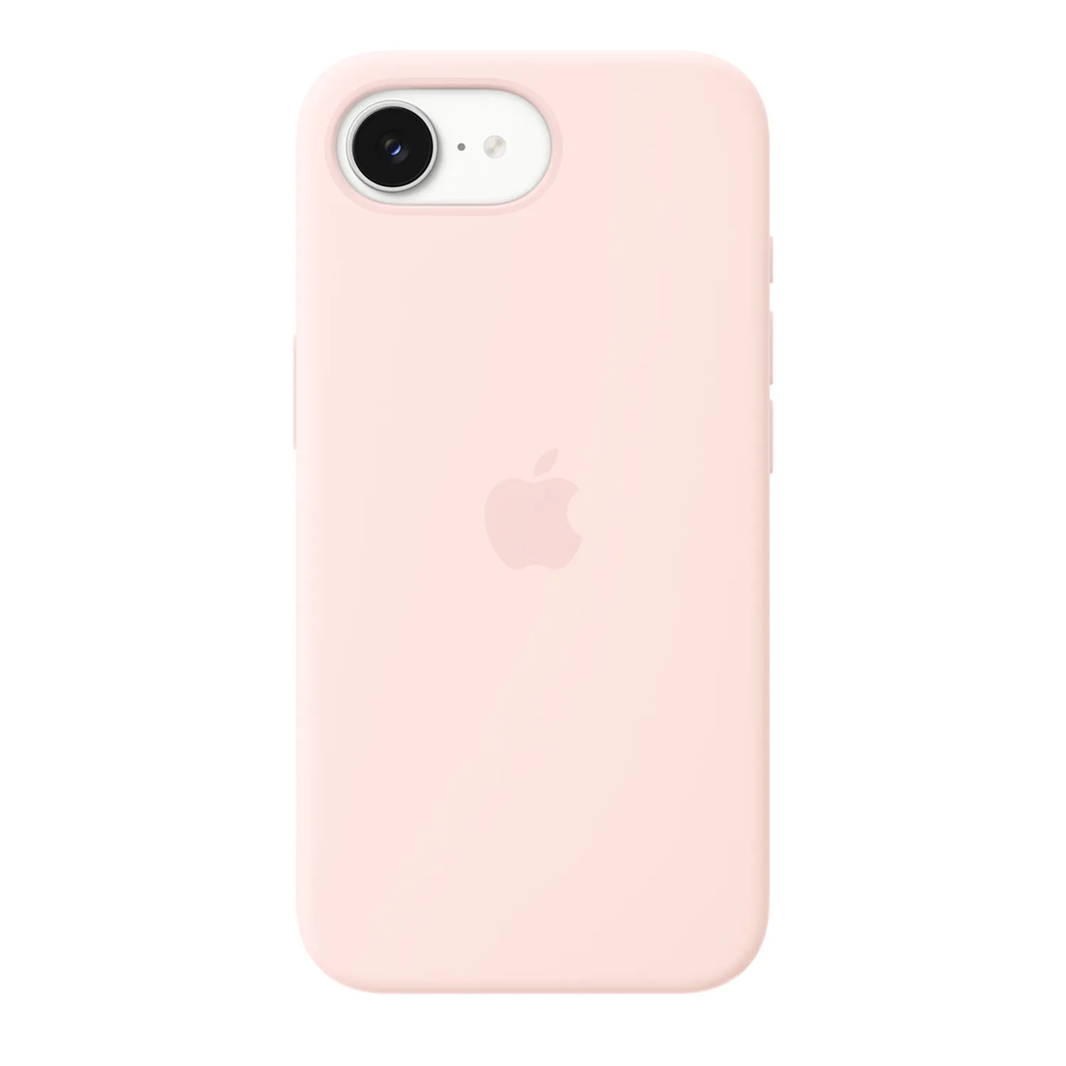 Apple Silikon Case iPhone 17e mit MagSafe (hellrosa)