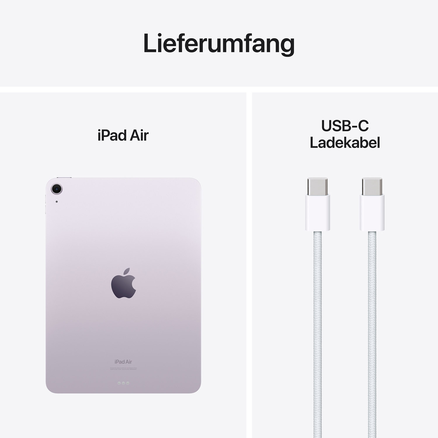RP// Apple iPad Air 11 Wi-Fi + Cellular 512 GB Violett 6.Gen 2024 Produktbild: Ipad air 11 m2 wifi violett bild position 9