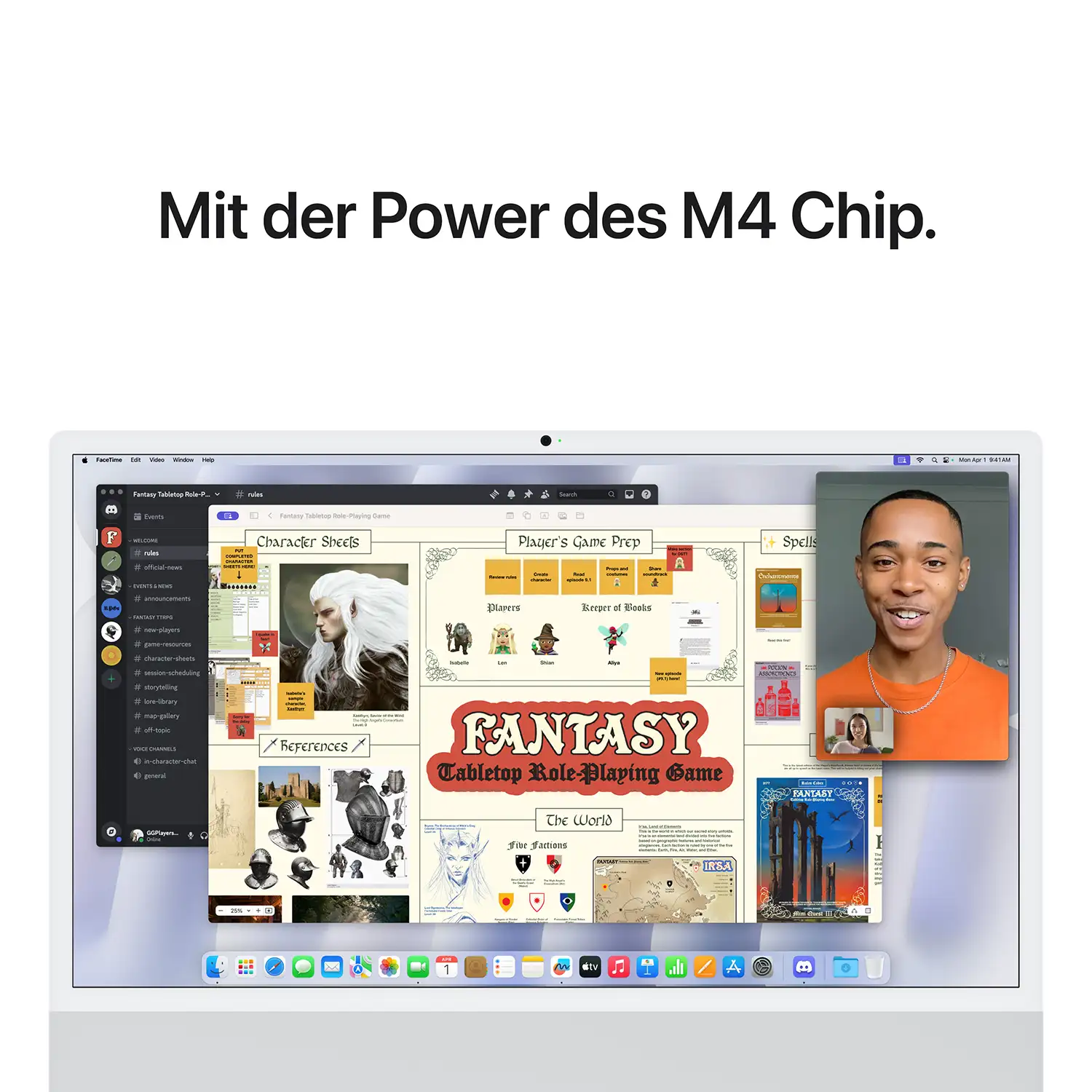 Produktbild: Imac m4 chip 2 port 24 in silber bild position 6