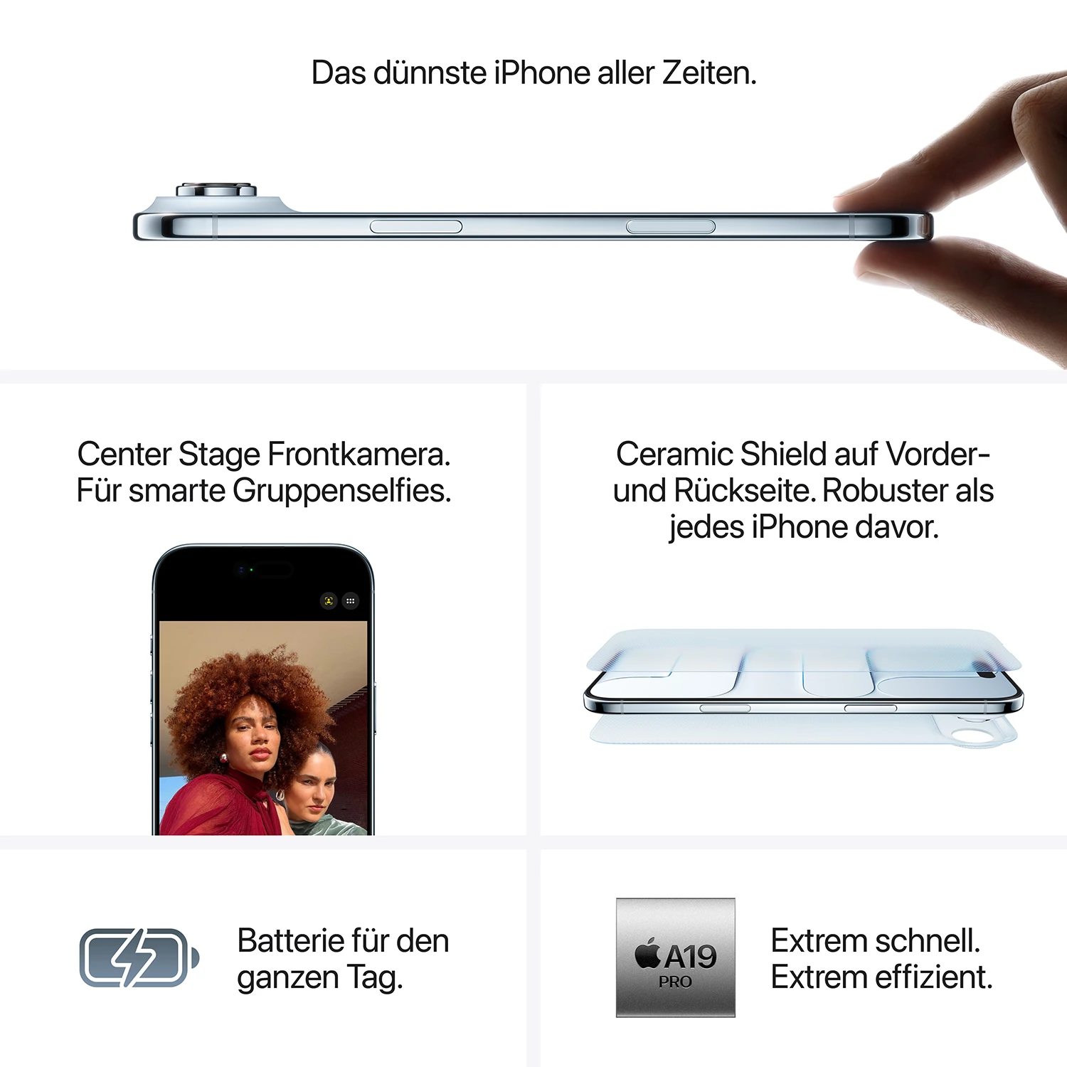 iPhone Air 256GB Lichtgold