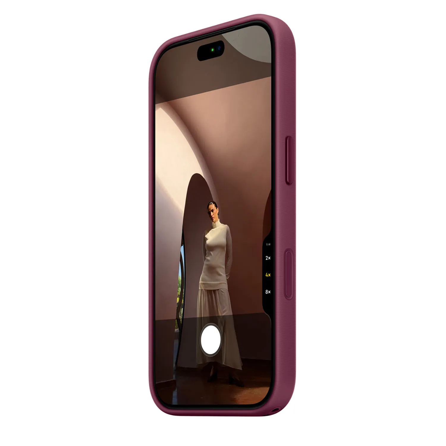 Apple Funktionsgewebe Case iPhone 18 Pro mit MagSafe (mulberry)