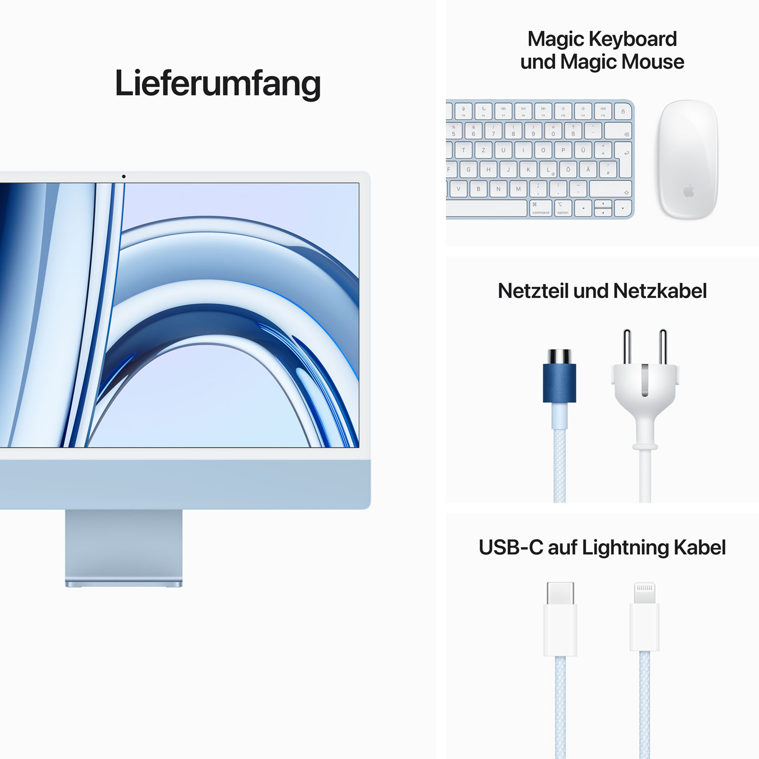 Produktbild: Imac m3 2 ports blau bild position 9