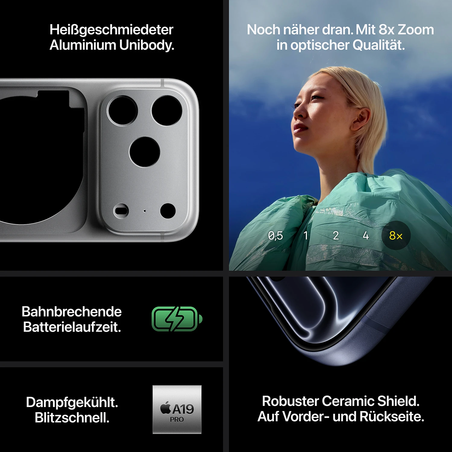 iPhone 17 Pro Max 256GB Tiefblau