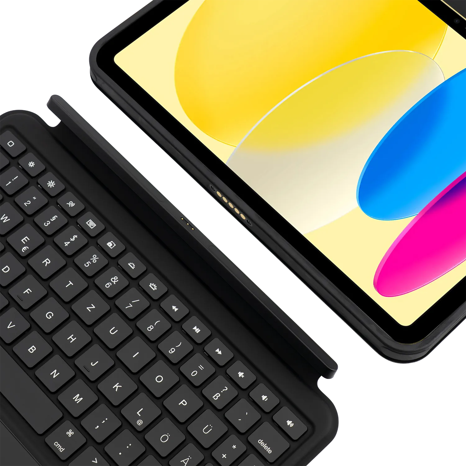 SHOCKGUARD Keyboard Folio iPad 10th Gen & A16  smart connector schwarz EDU