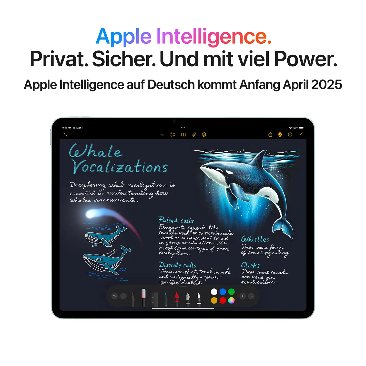 Apple iPad Air 11 Wi-Fi 128 GB Blau - 2025