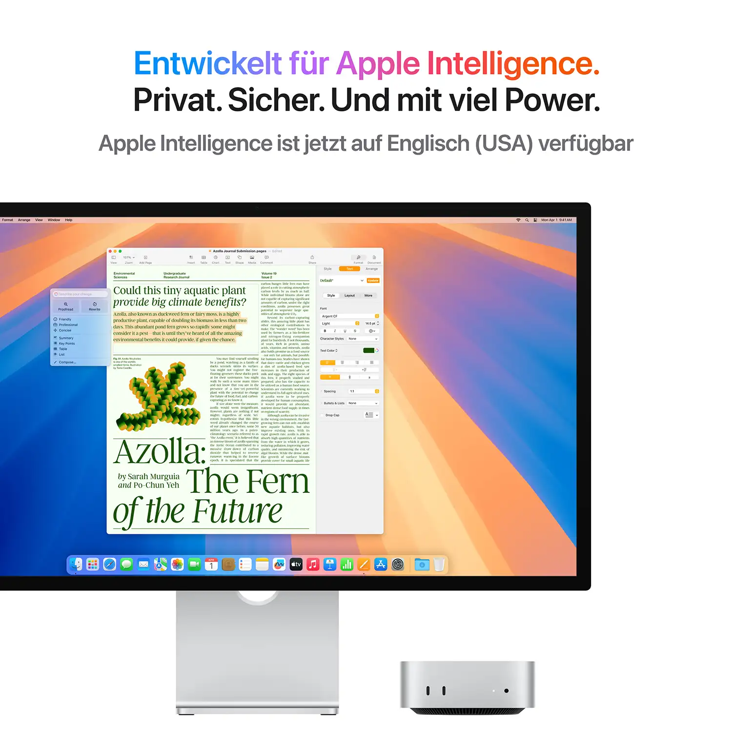 Produktbild: Mac mini with m4 silber bild position 4