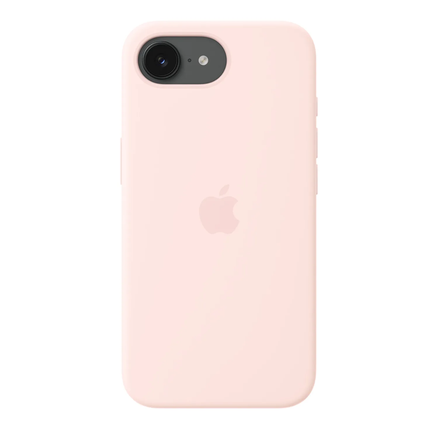 Apple Silikon Case iPhone 17e mit MagSafe (hellrosa)