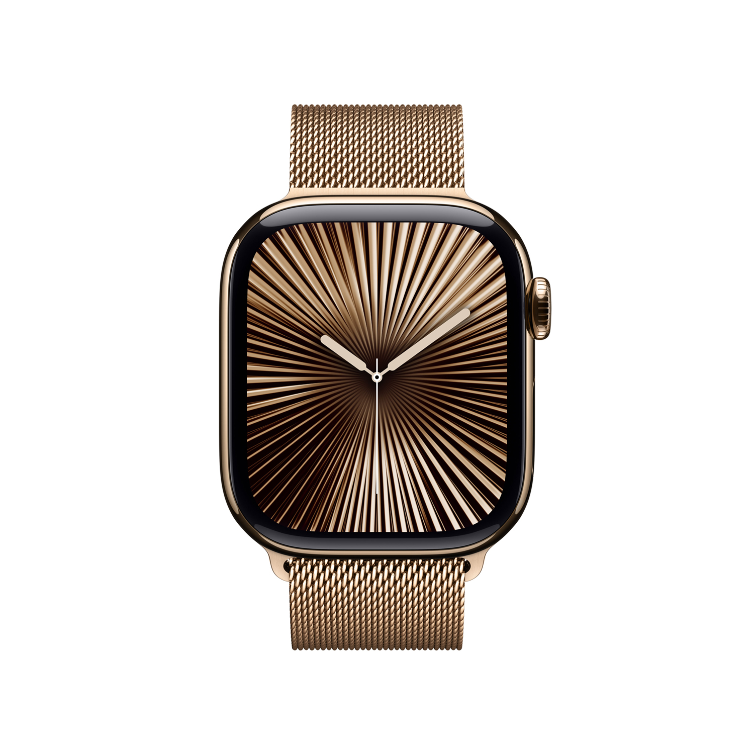 Apple Watch S10 Titan Gold Cellular 42mm (Milanaise Armband gold) Apple Watch S10 Titan Gold Cellular 42mm (Milanaise Armband gold)