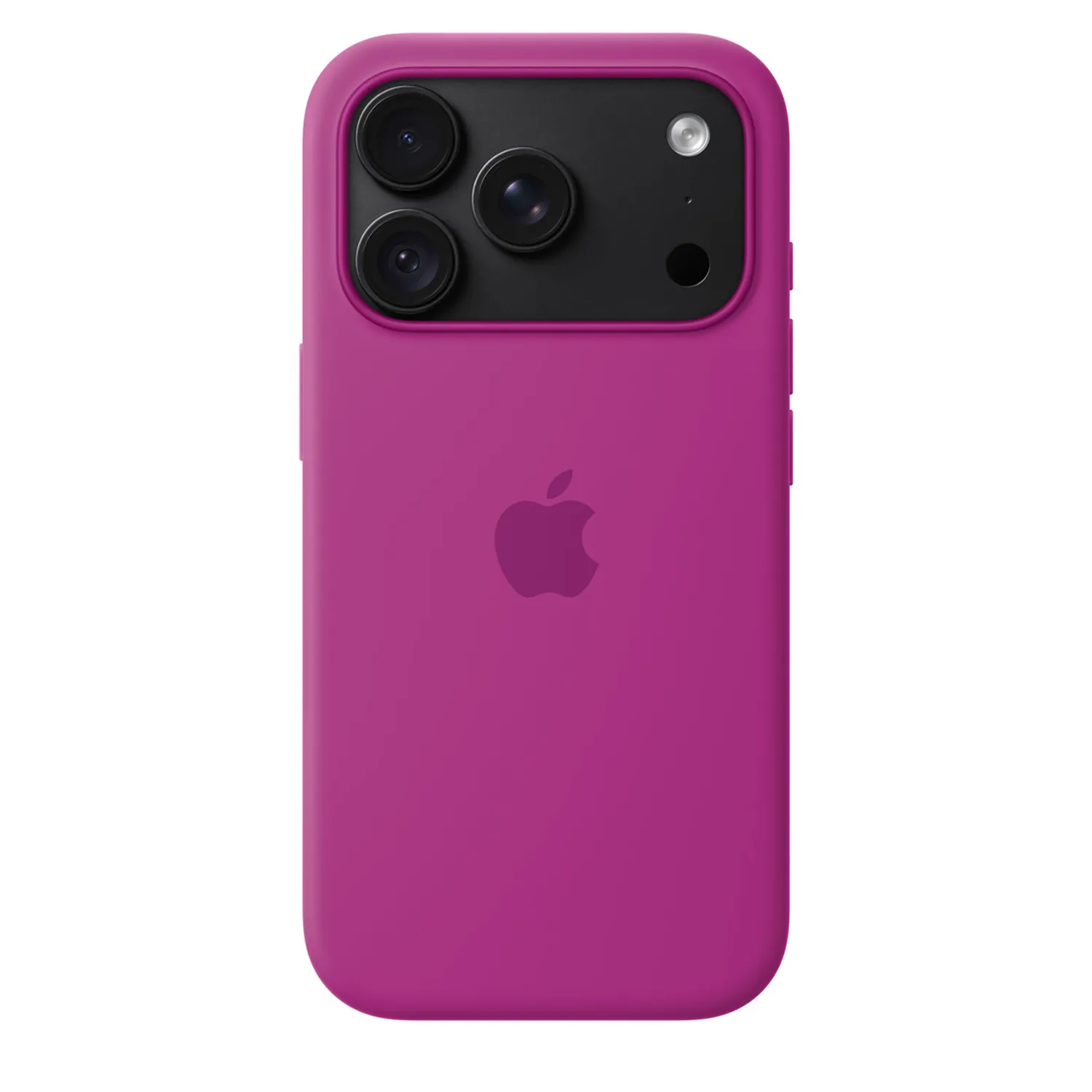 Apple Silikon Case iPhone 18 Pro mit MagSafe (magenta)