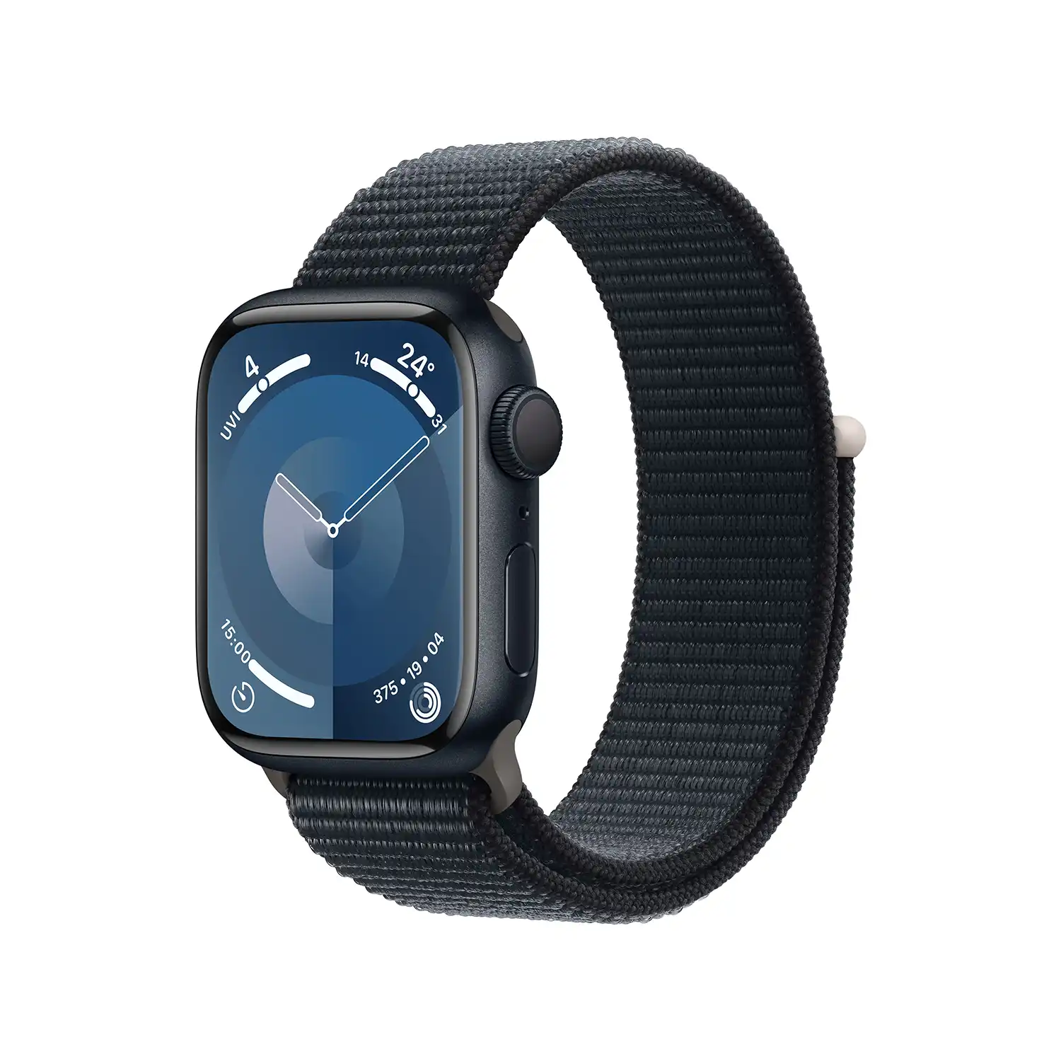 AppleWatch S9 Aluminium 41mm Mitternacht (Sport Loop mitternacht) MR8Y3QF/A