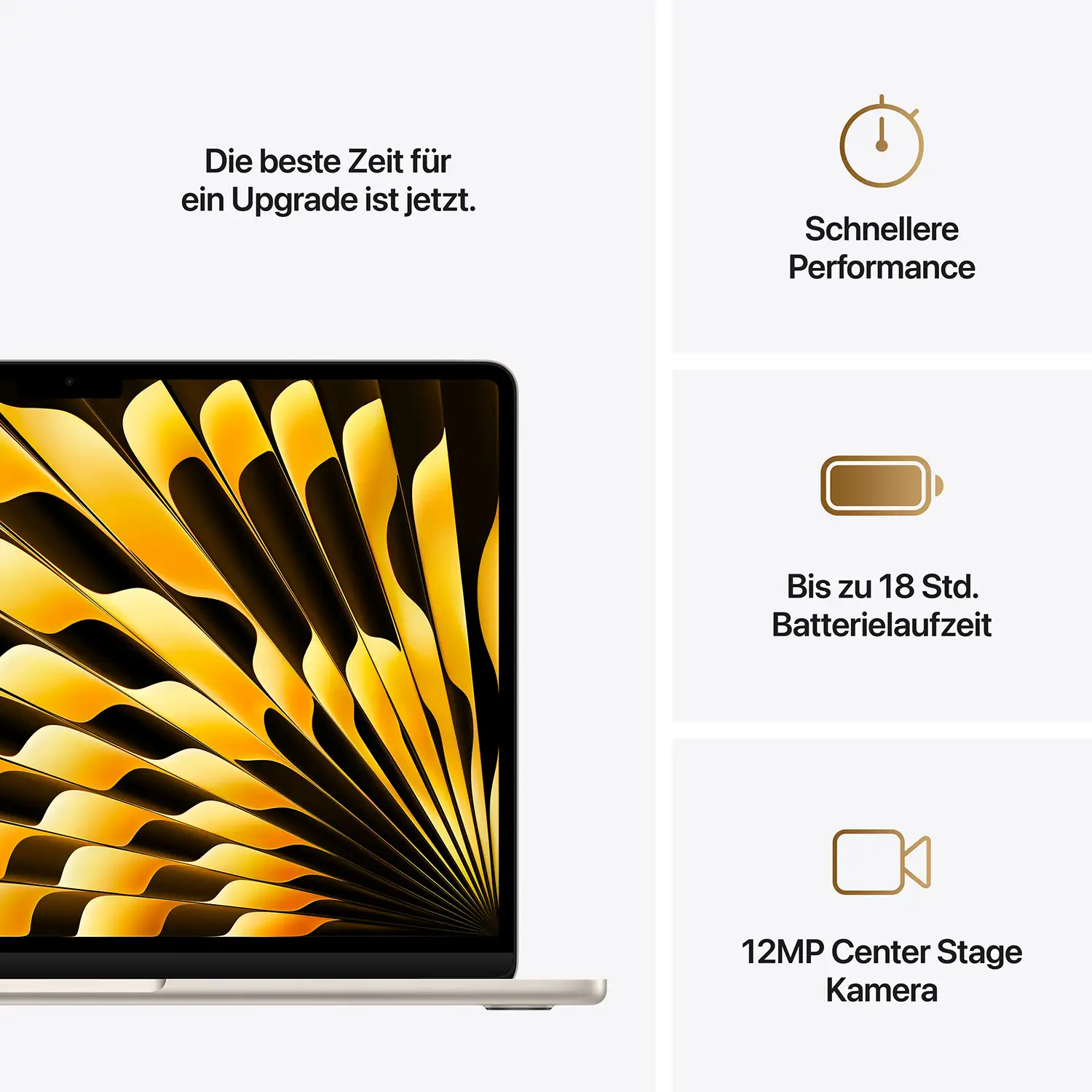 Macbook Air 13.6'' - M4  10-Core CPU  8-Core GPU - 16 GB - 256 GB SSD - Polarstern - 2025