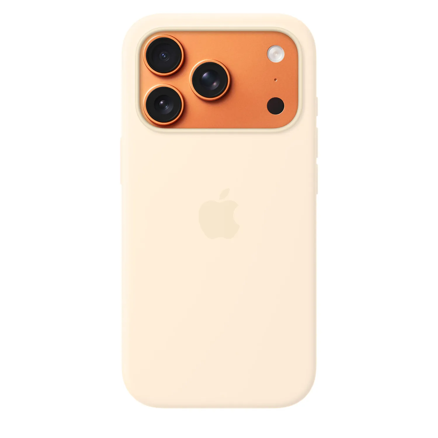 Apple Silikon Case iPhone 17 Pro mit MagSafe (vanille)