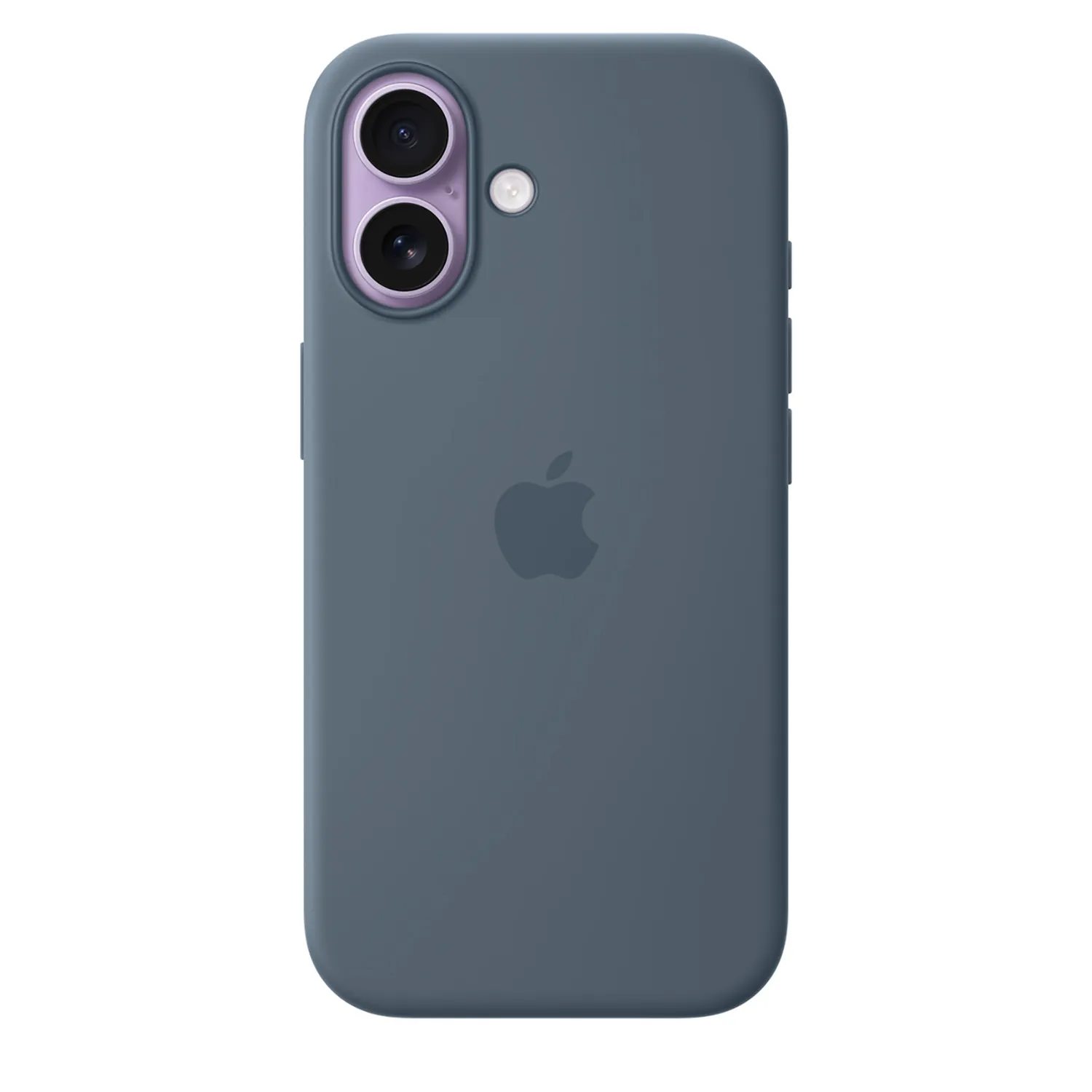 Apple Silikon Case iPhone 17 mit MagSafe (maritimblau)