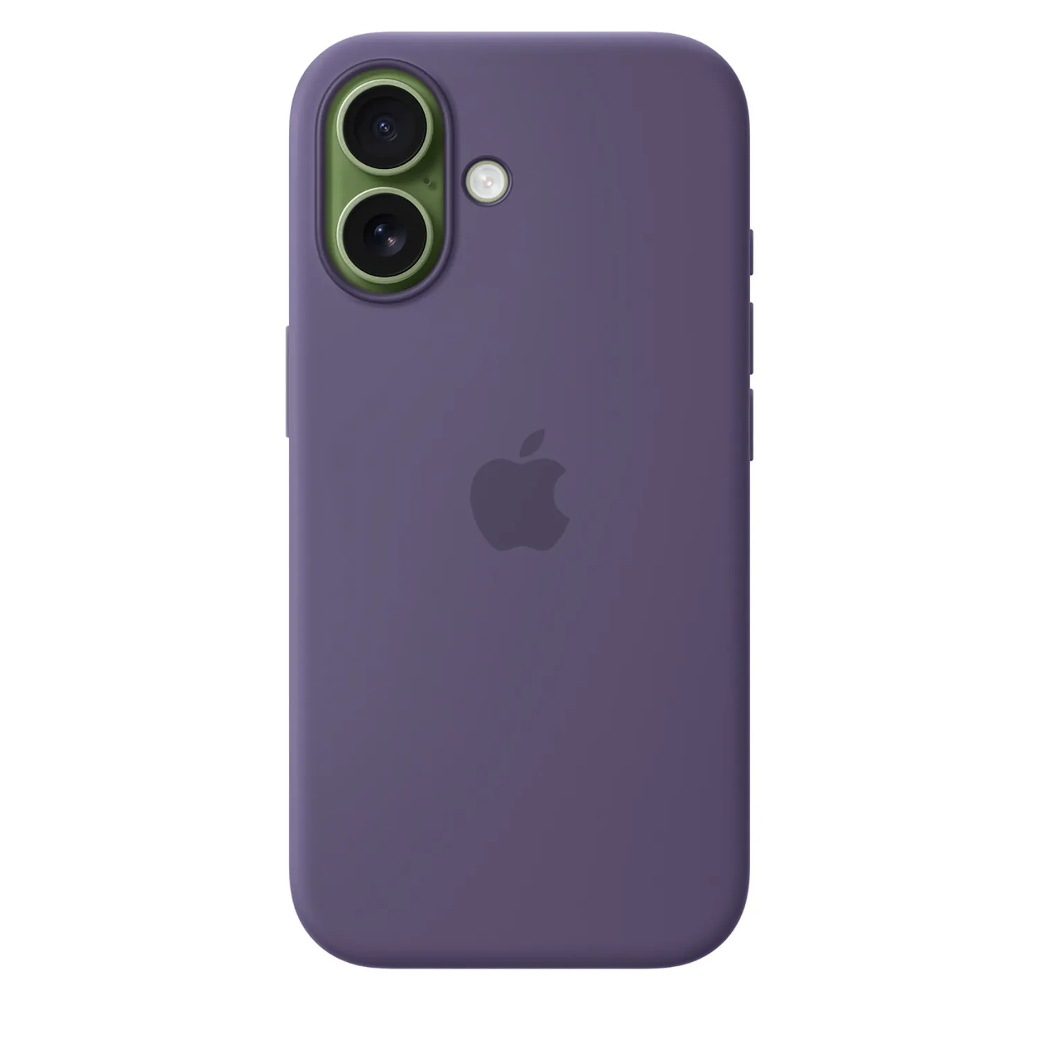 Apple Silikon Case iPhone 17 mit MagSafe (nebelviolett)