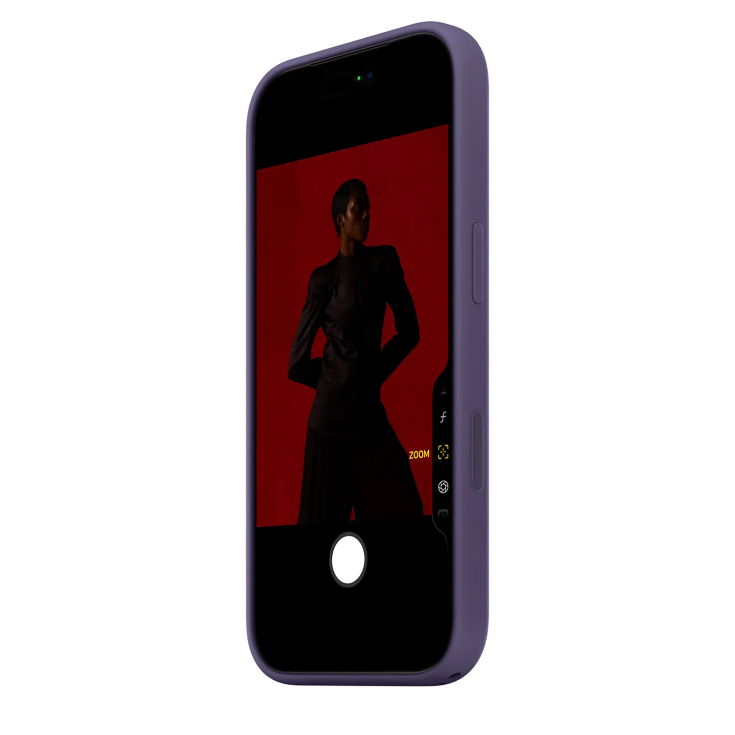Apple Silikon Case iPhone 17 Pro mit MagSafe (nebelviolett)