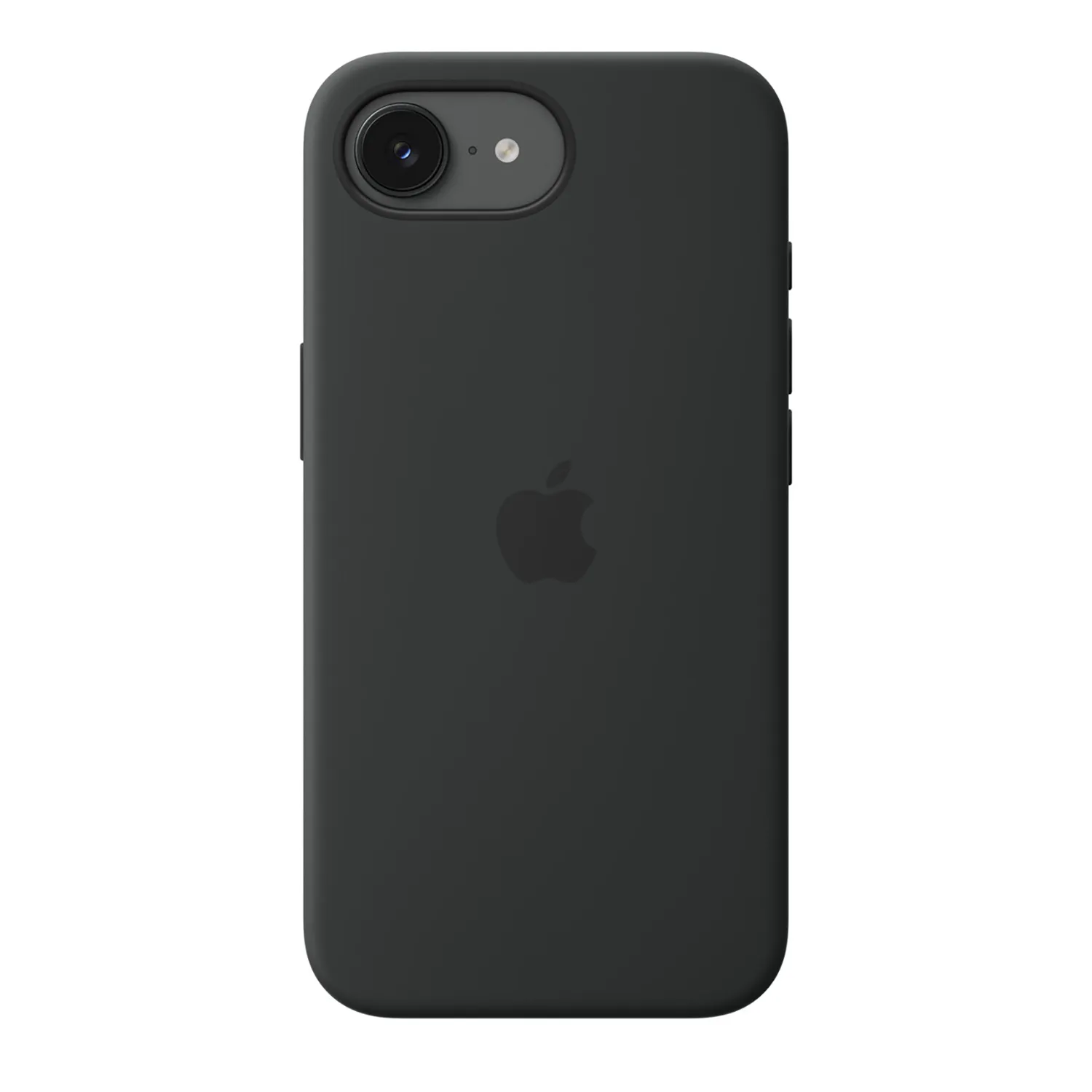Apple Silikon Case iPhone 17e mit MagSafe (schwarz)