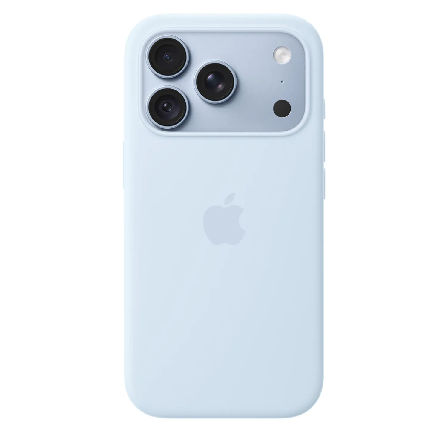 Image of Apple iPhone 18 Pro Silicone Case with MagSafe - Crisp Blue