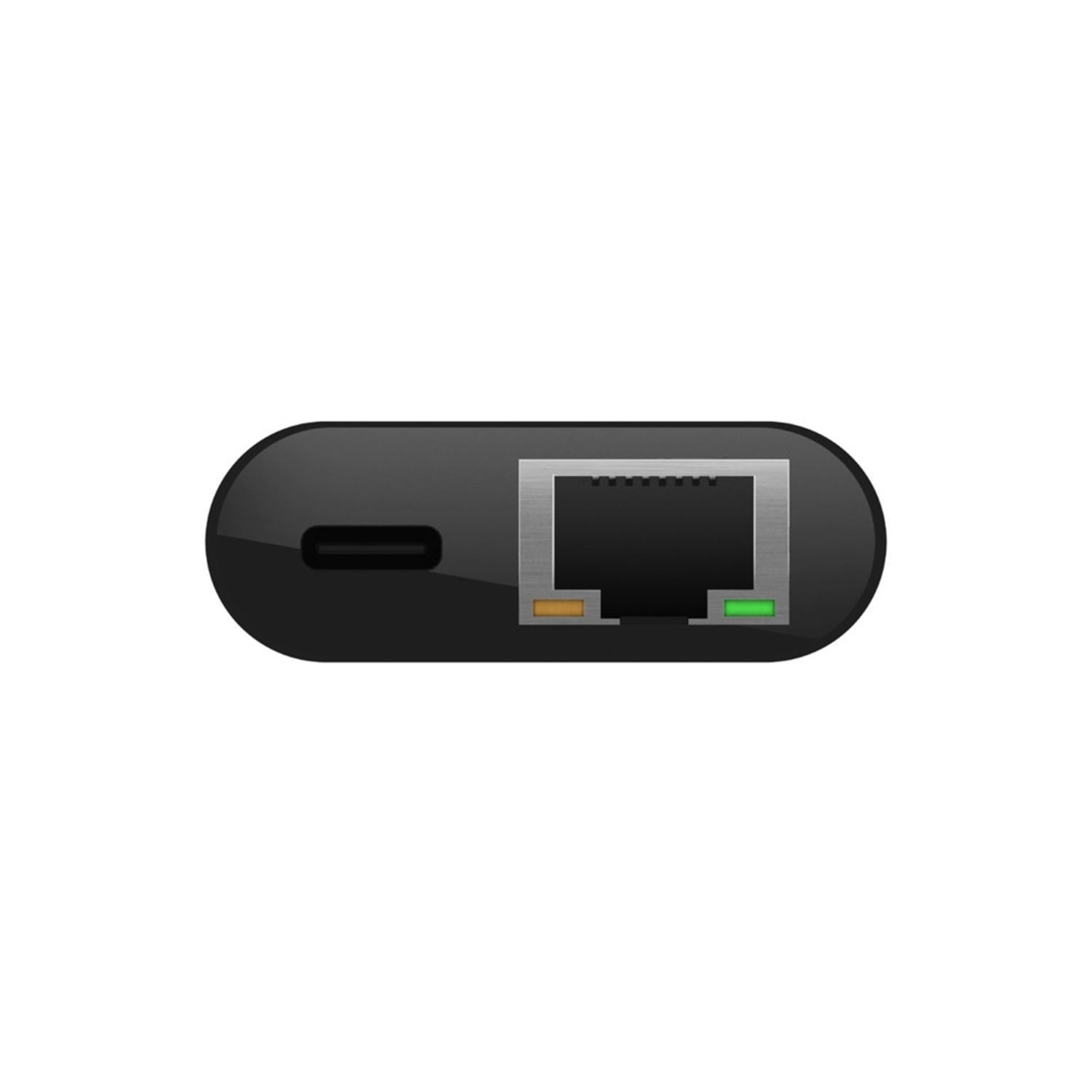 Belkin USB-C auf Gigabit - Ethernet Adapter - schwarz