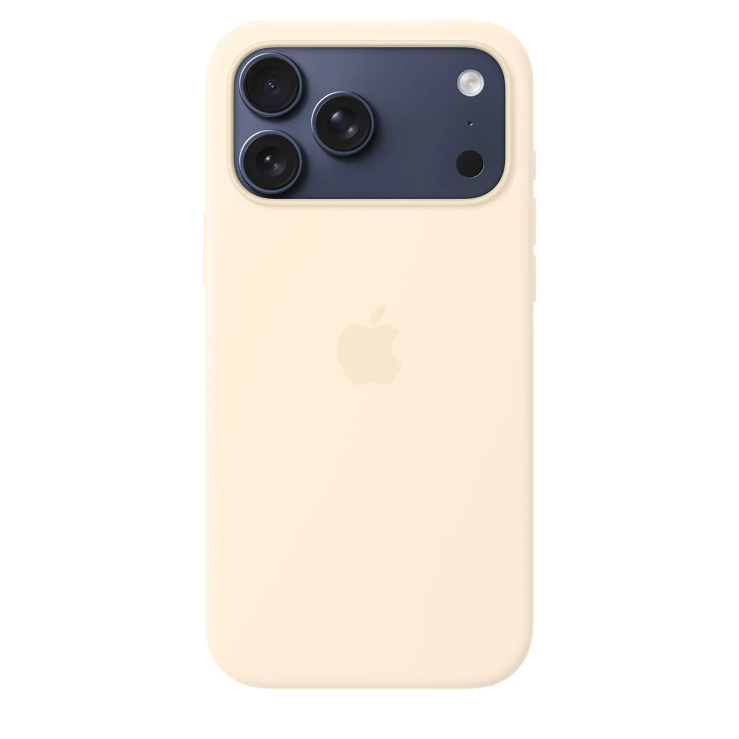 Apple Silikon Case iPhone 17 Pro Max mit MagSafe (vanille)