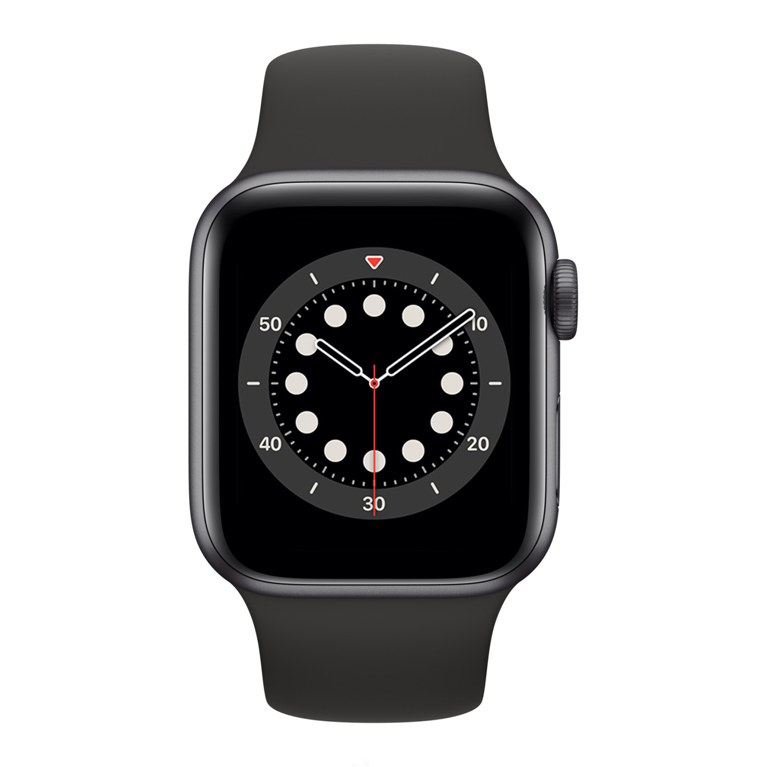 RP 1905 // Apple Watch S6 Aluminium 40mm Cellular SpaceGrau (Sportarmband schwarz)