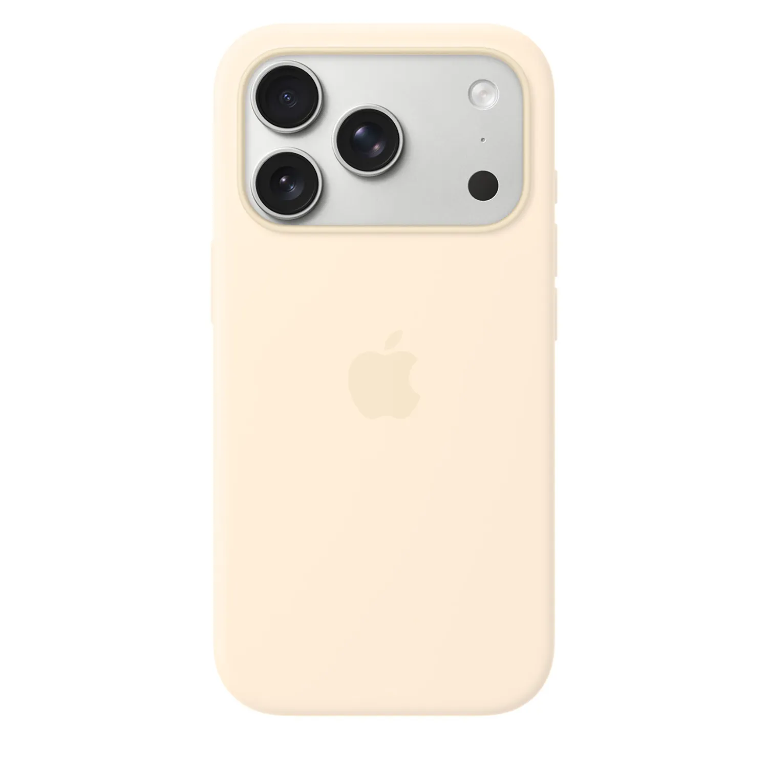 Apple Silikon Case iPhone 17 Pro mit MagSafe (vanille)
