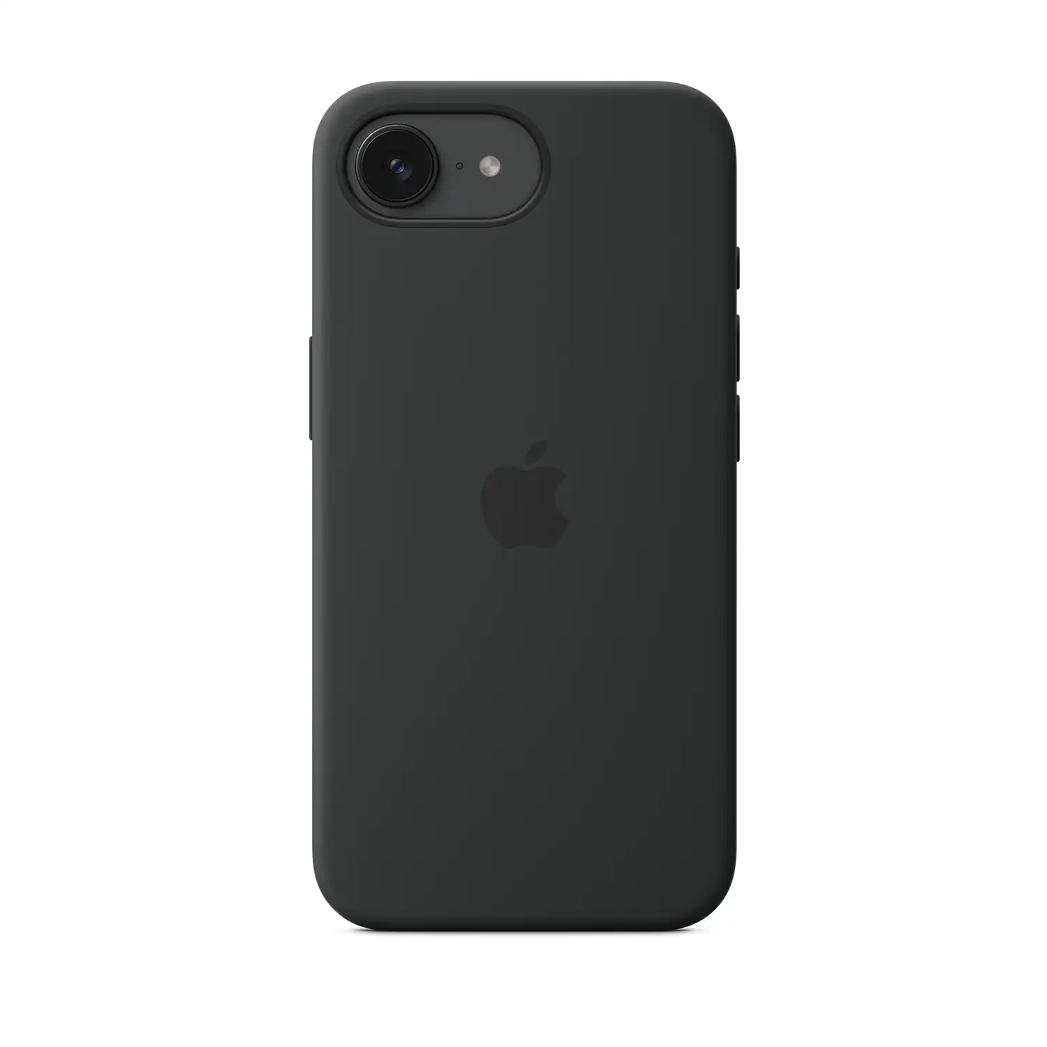 Apple Silikon Case iPhone 16e Schwarz 