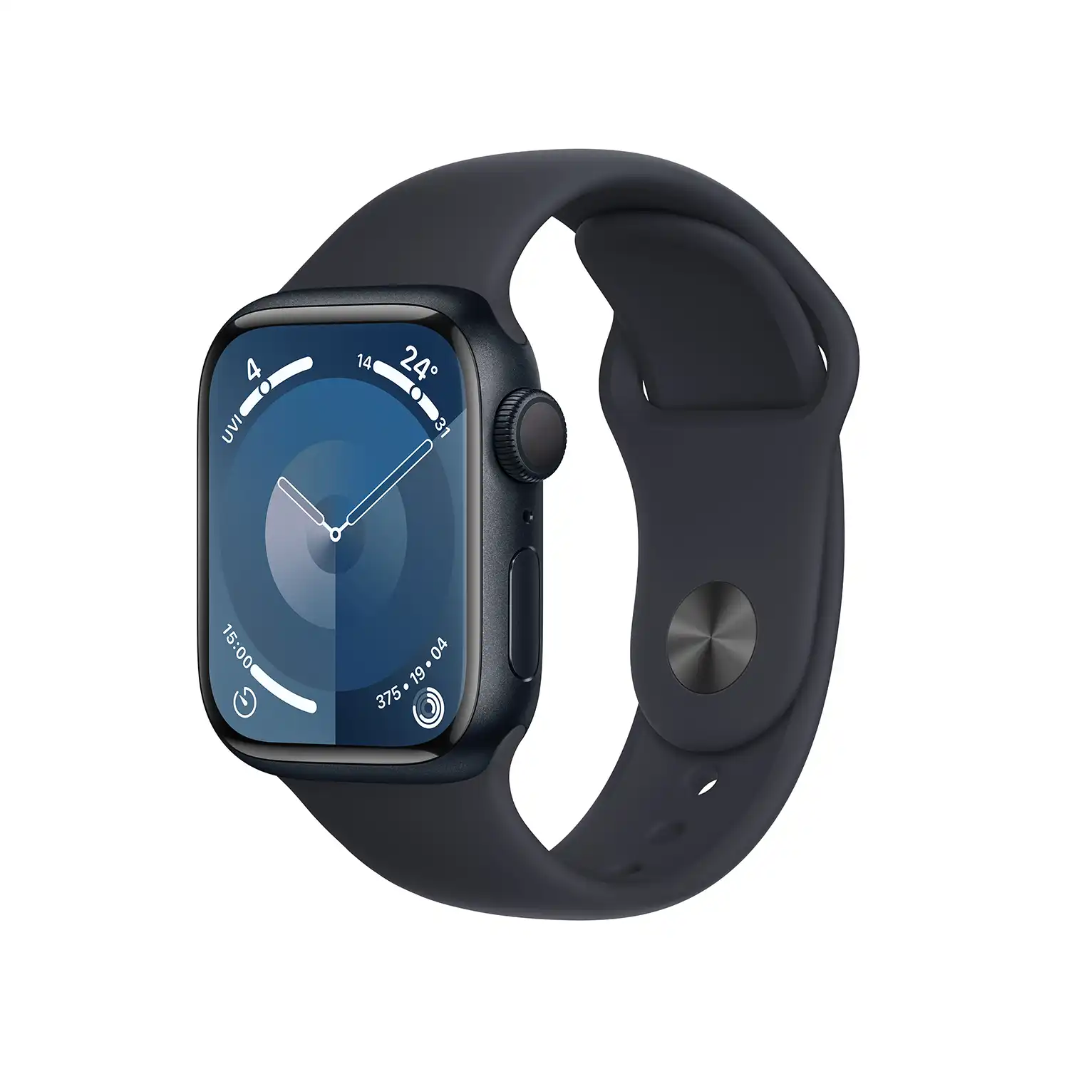 AppleWatch S9 Aluminium 41mm Mitternacht (Sportarmband mitternacht) S/M