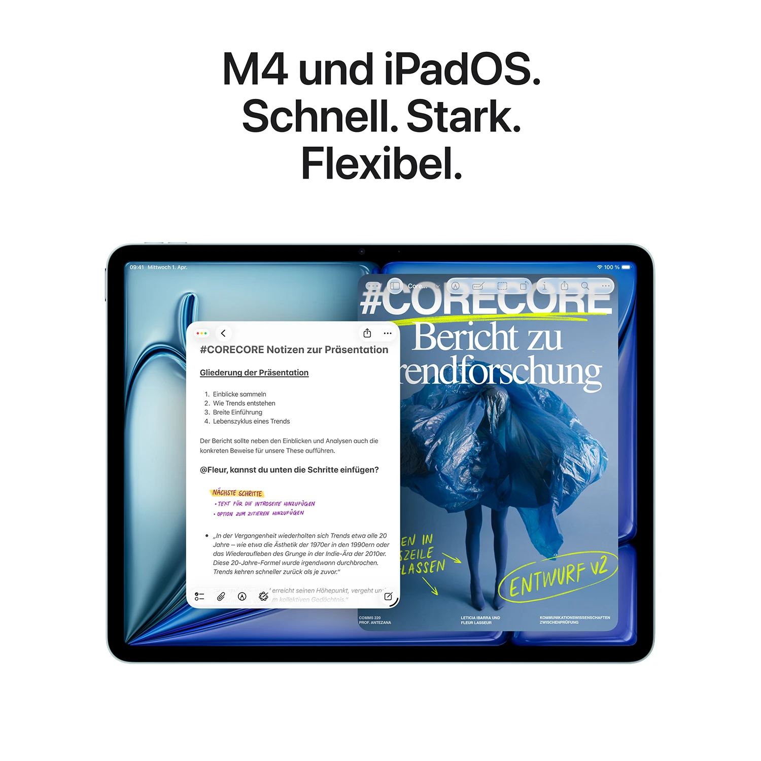 Apple iPad Air 13 Wi-Fi 128GB - M4 Blau 2026