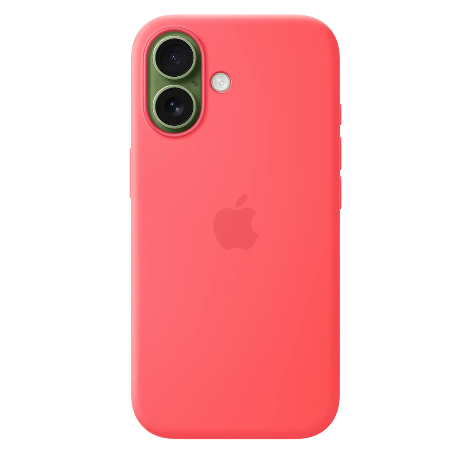 Apple Silikon Case iPhone 17 mit MagSafe (guavepink)