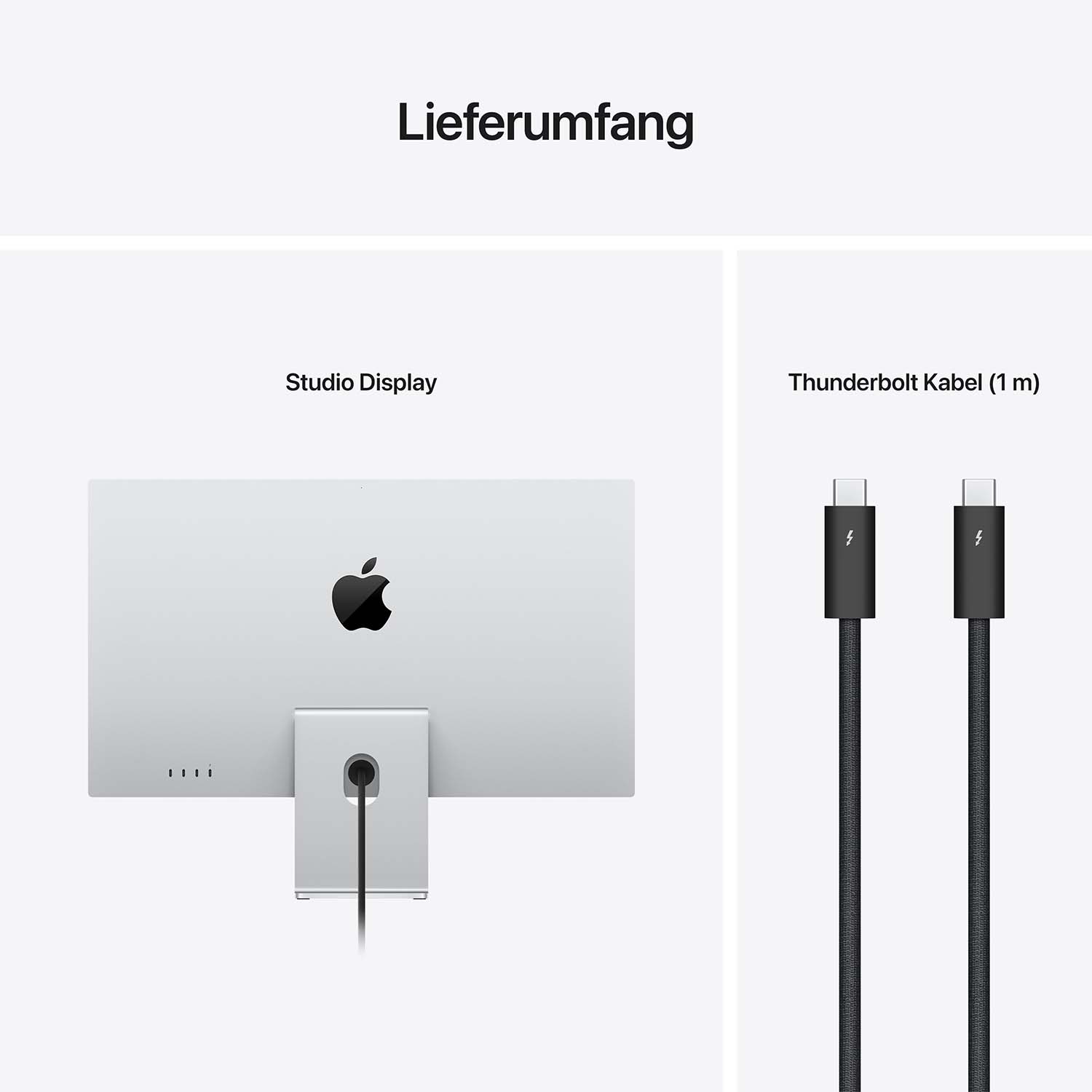 Apple Studio Display - Standardglas 27'' - Neigungsverstellbarer Standfuß